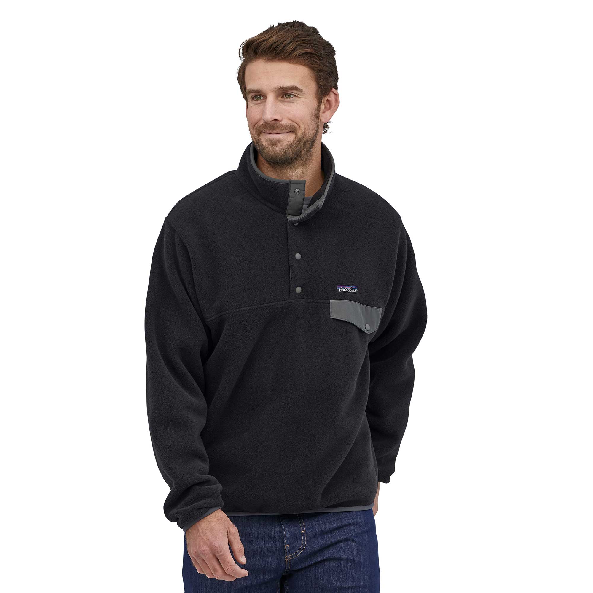 Patagonia Mens Lightweight Synchilla® Snap-t® Pullover — available at Norwood