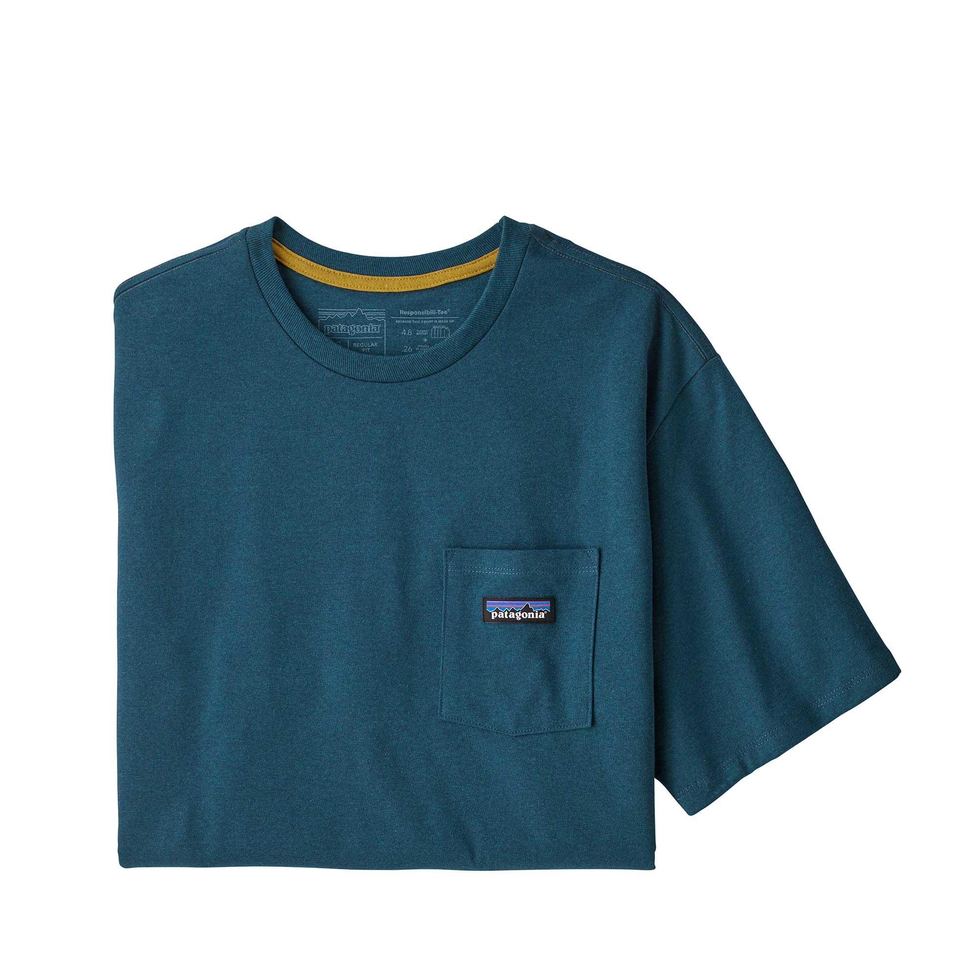 Patagonia Mens P-6 Label Pocket Responsibili-tee® — available at Norwood