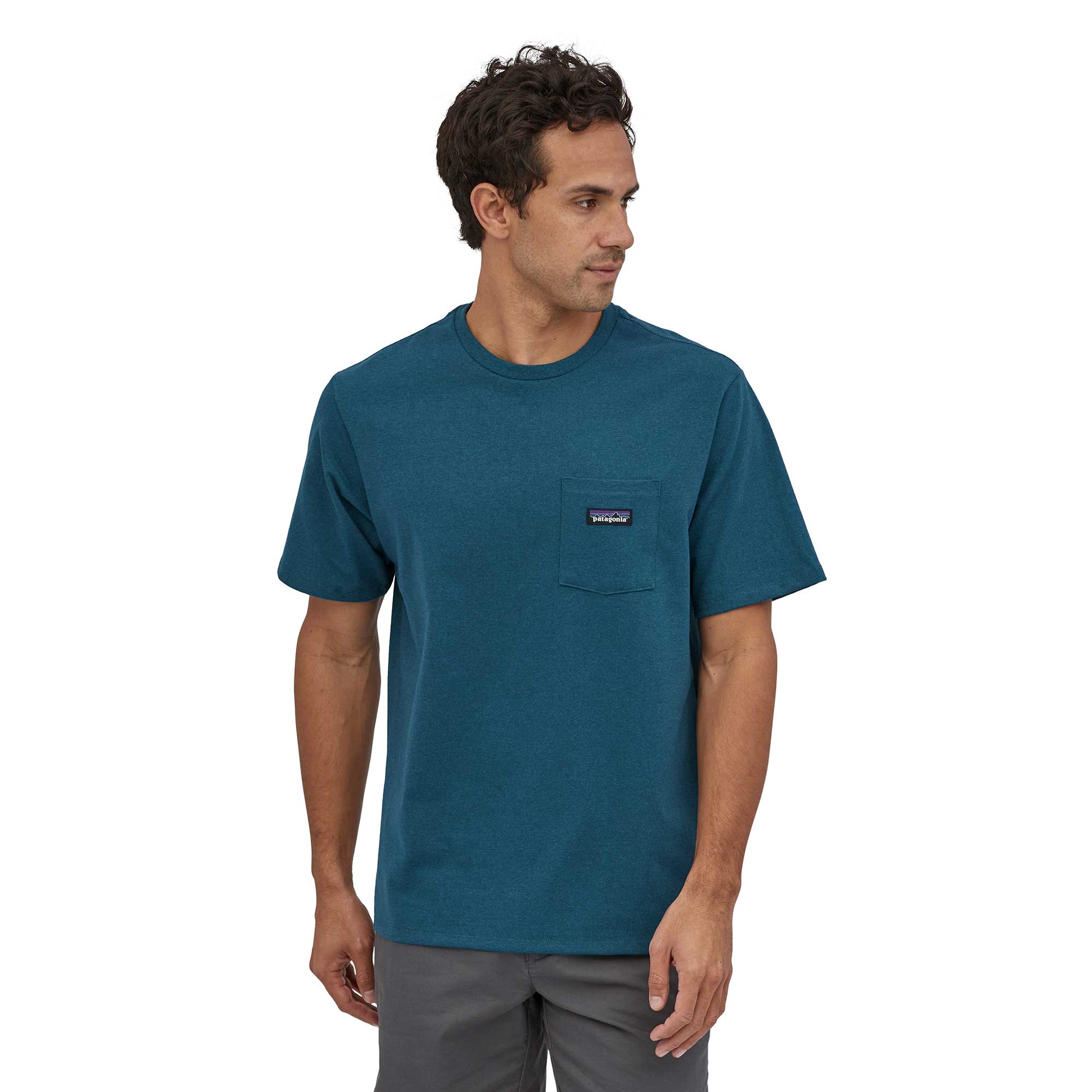 Patagonia Mens P-6 Label Pocket Responsibili-tee® — available at Norwood