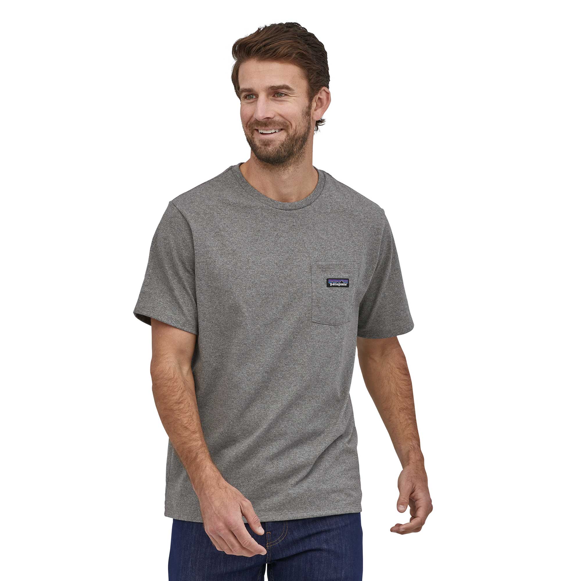 Patagonia Mens P-6 Label Pocket Responsibili-tee® — available at Norwood