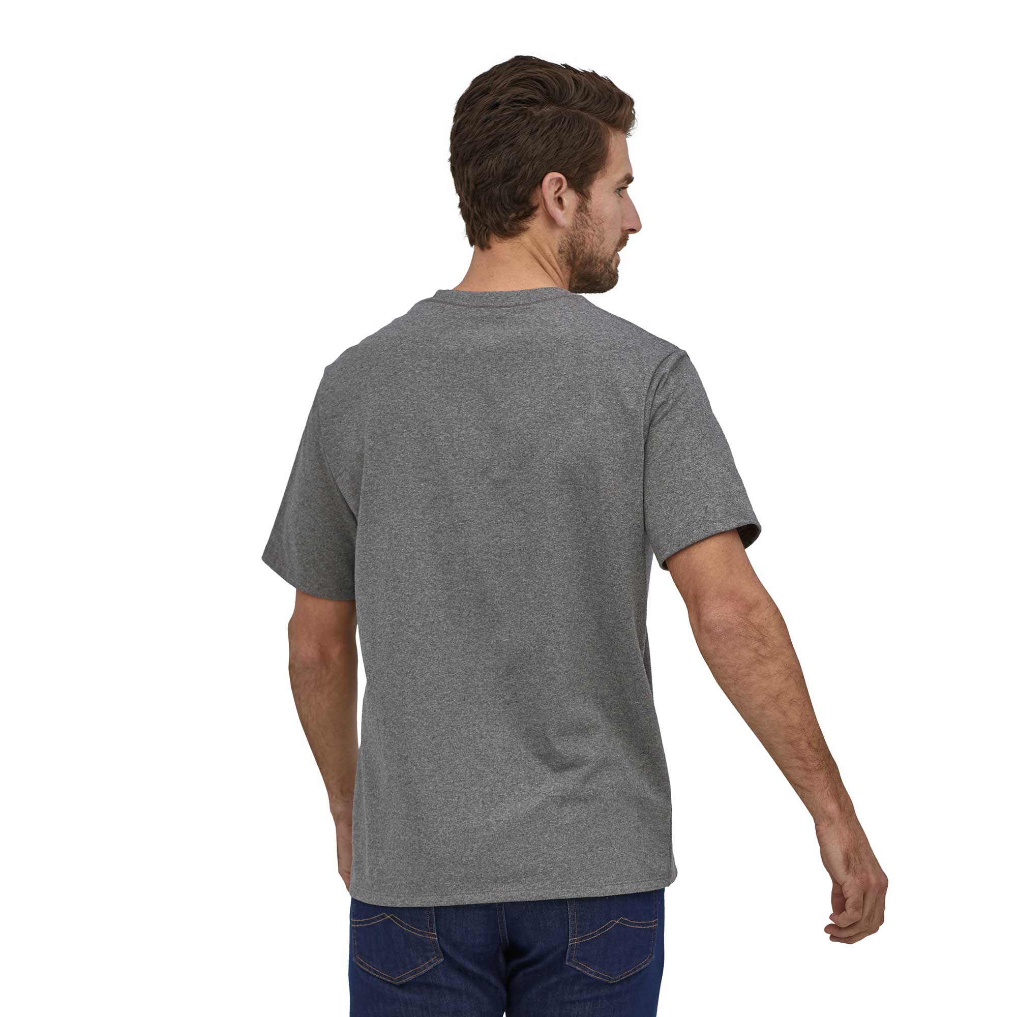 Patagonia Mens P-6 Label Pocket Responsibili-tee® — available at Norwood