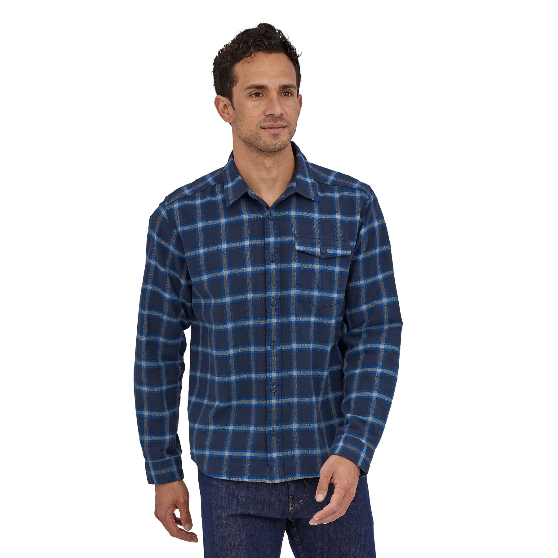 Patagonia Mens Lightweight Fjord Flannel Shirt — available at Norwood