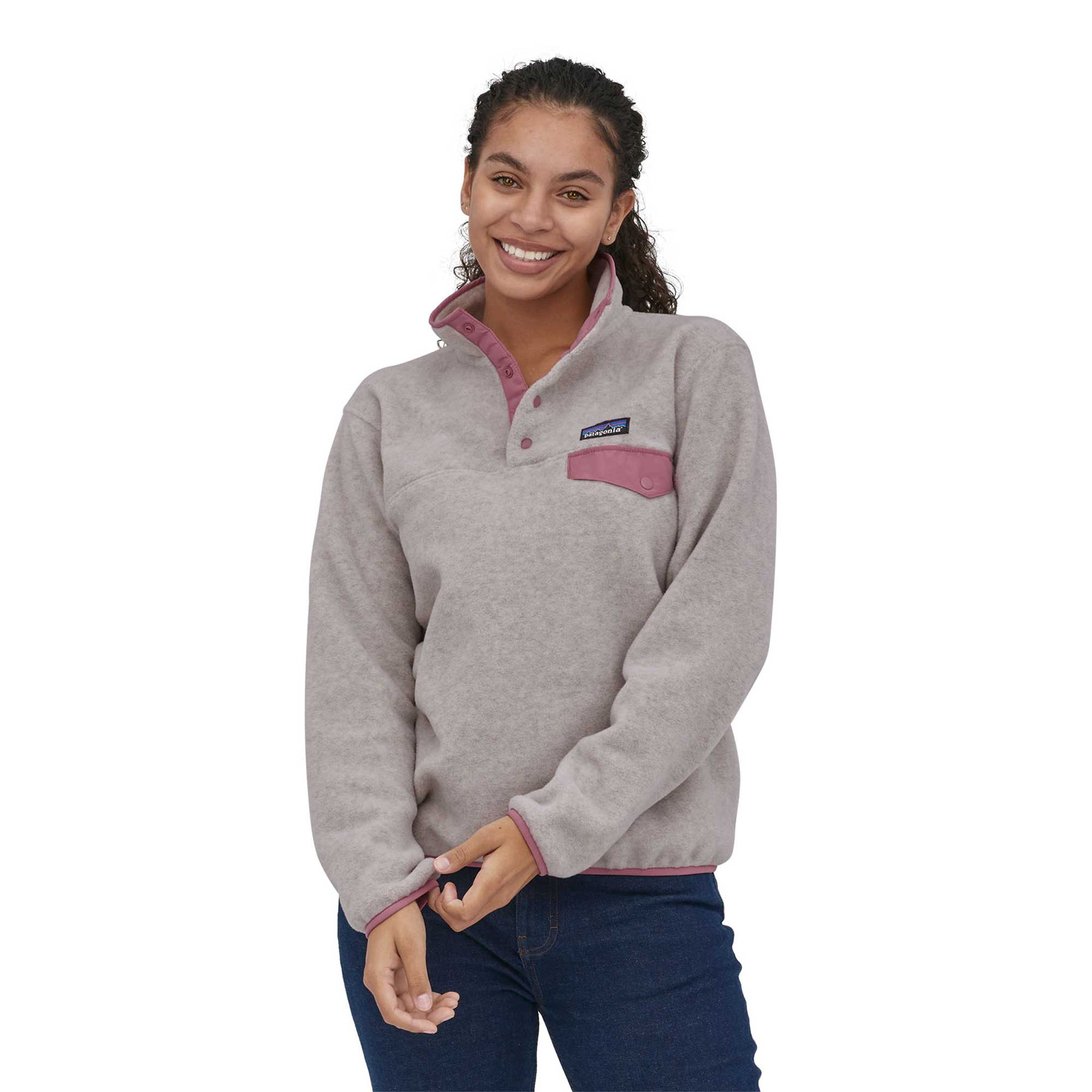 Patagonia Womens Lightweight Synchilla Snap-t Pullover — available at Norwood