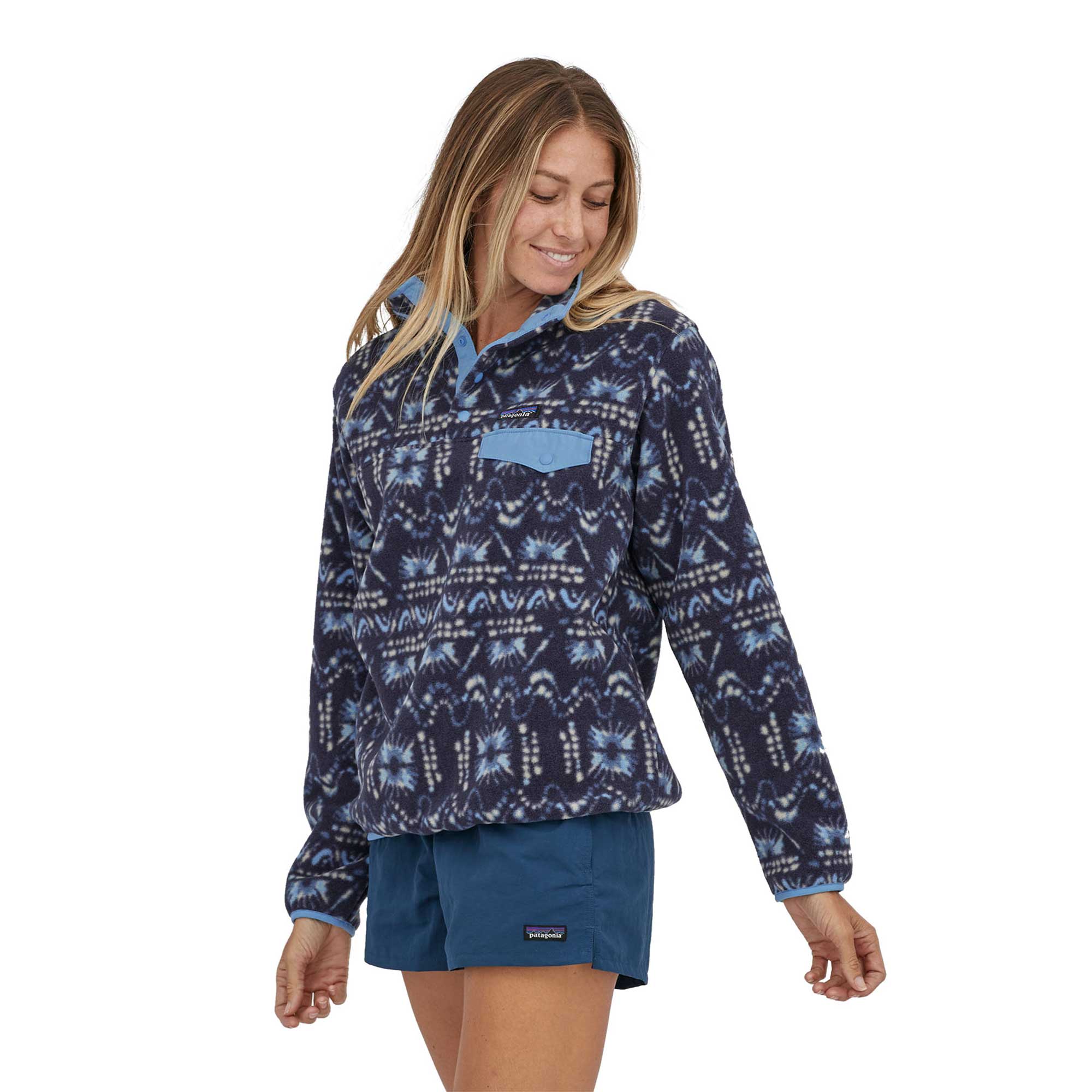 Patagonia Womens Lightweight Synchilla Snap-t Pullover — available at Norwood