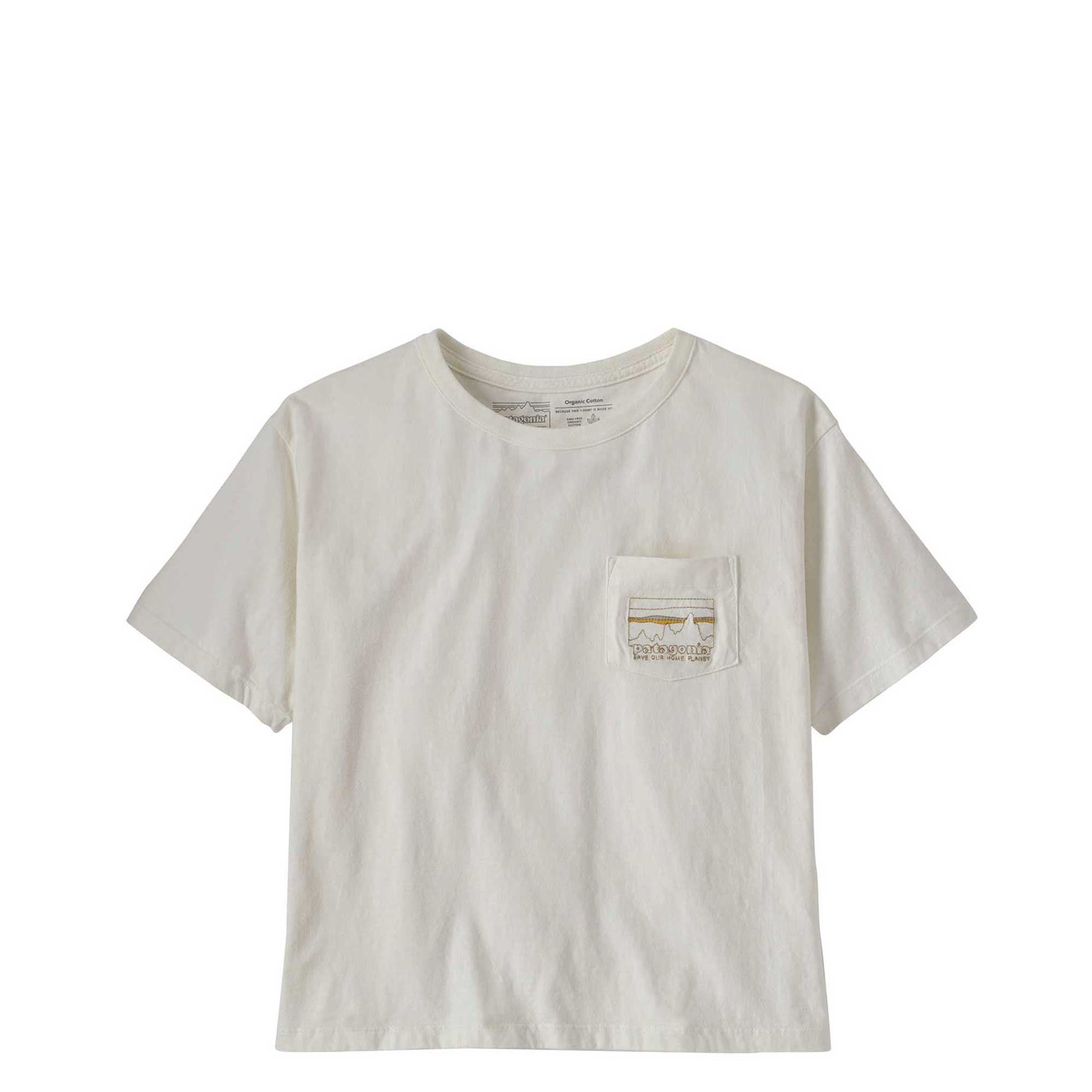 Patagonia Womens 73 Skyline Organic Easy Cut Pocket Tee — available at Norwood