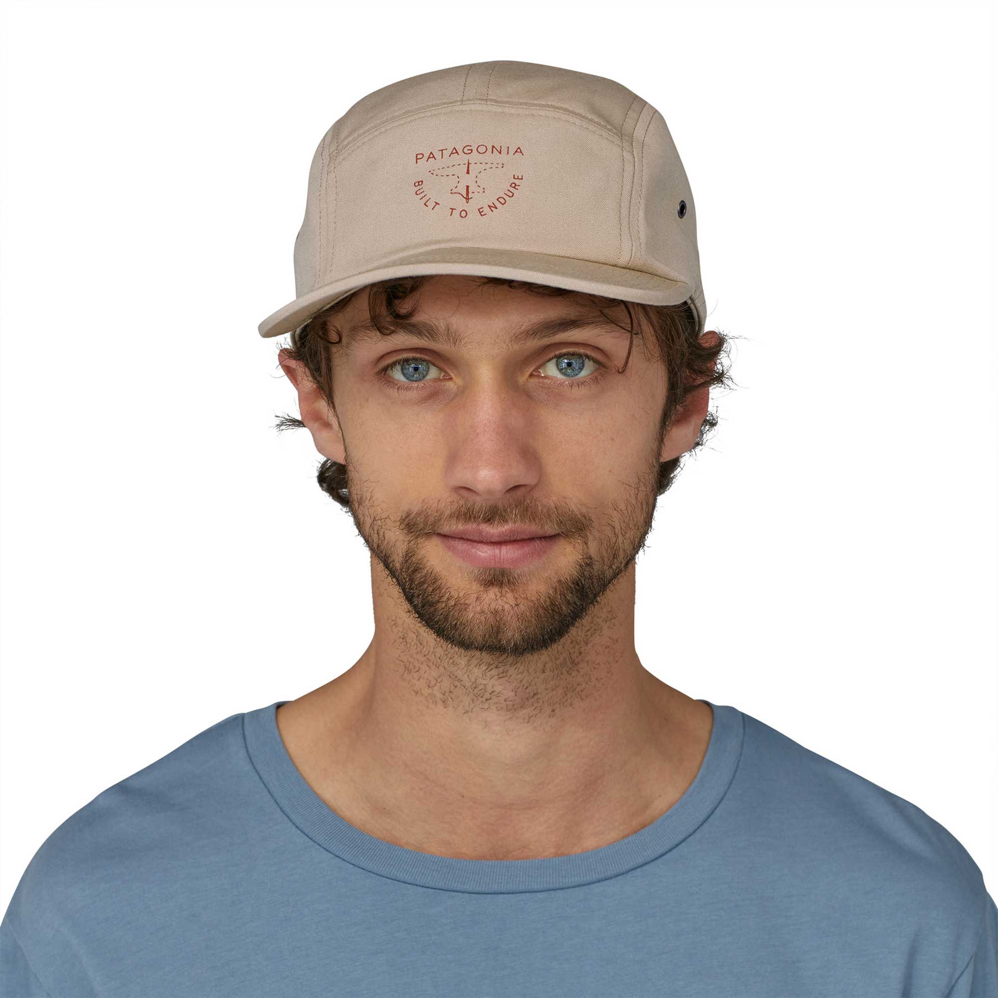 Patagonia Maclure Hat, Forge Mark Crest: Oar Tan — available at Norwood