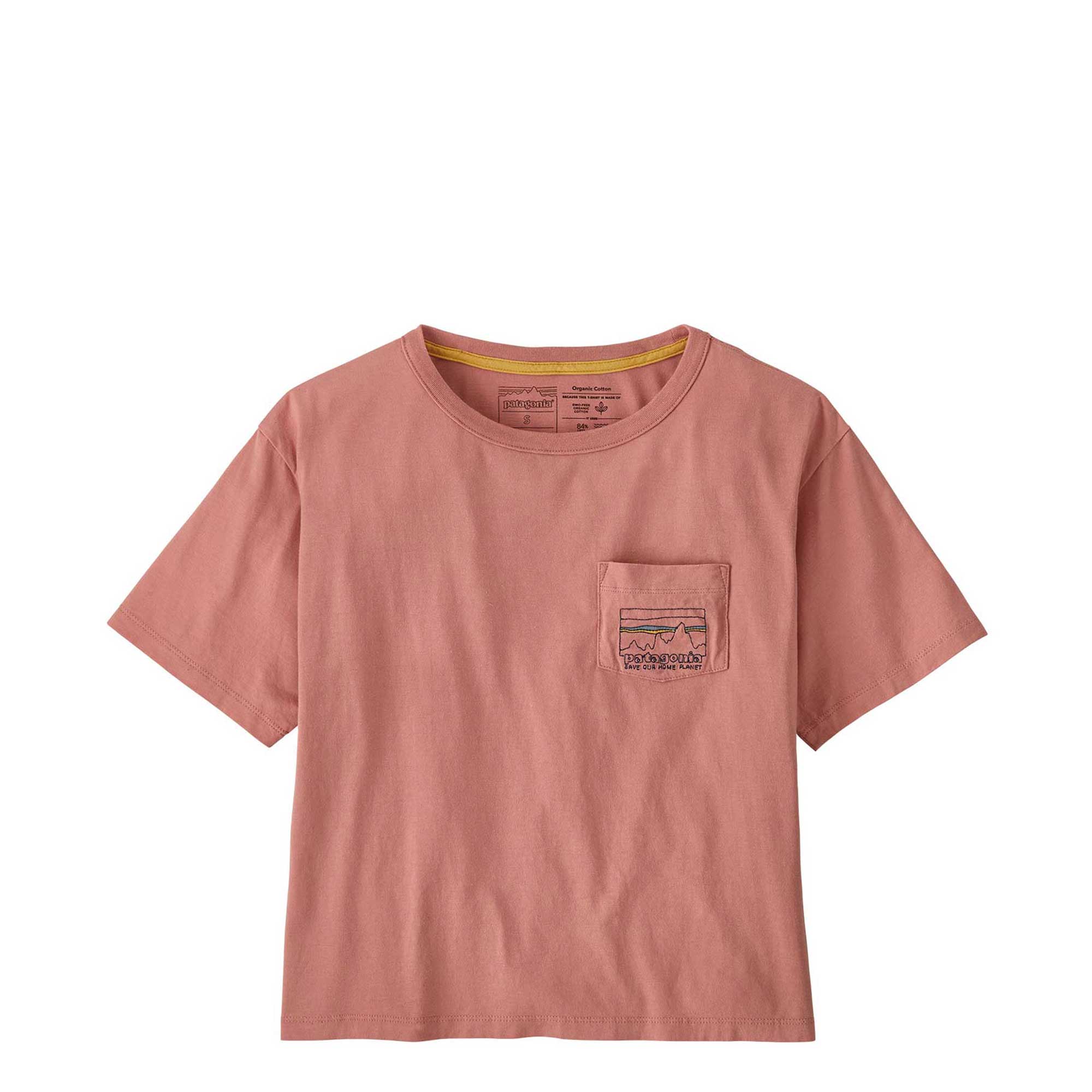 Patagonia Womens 73 Skyline Organic Easy Cut Pocket Tee — available at Norwood