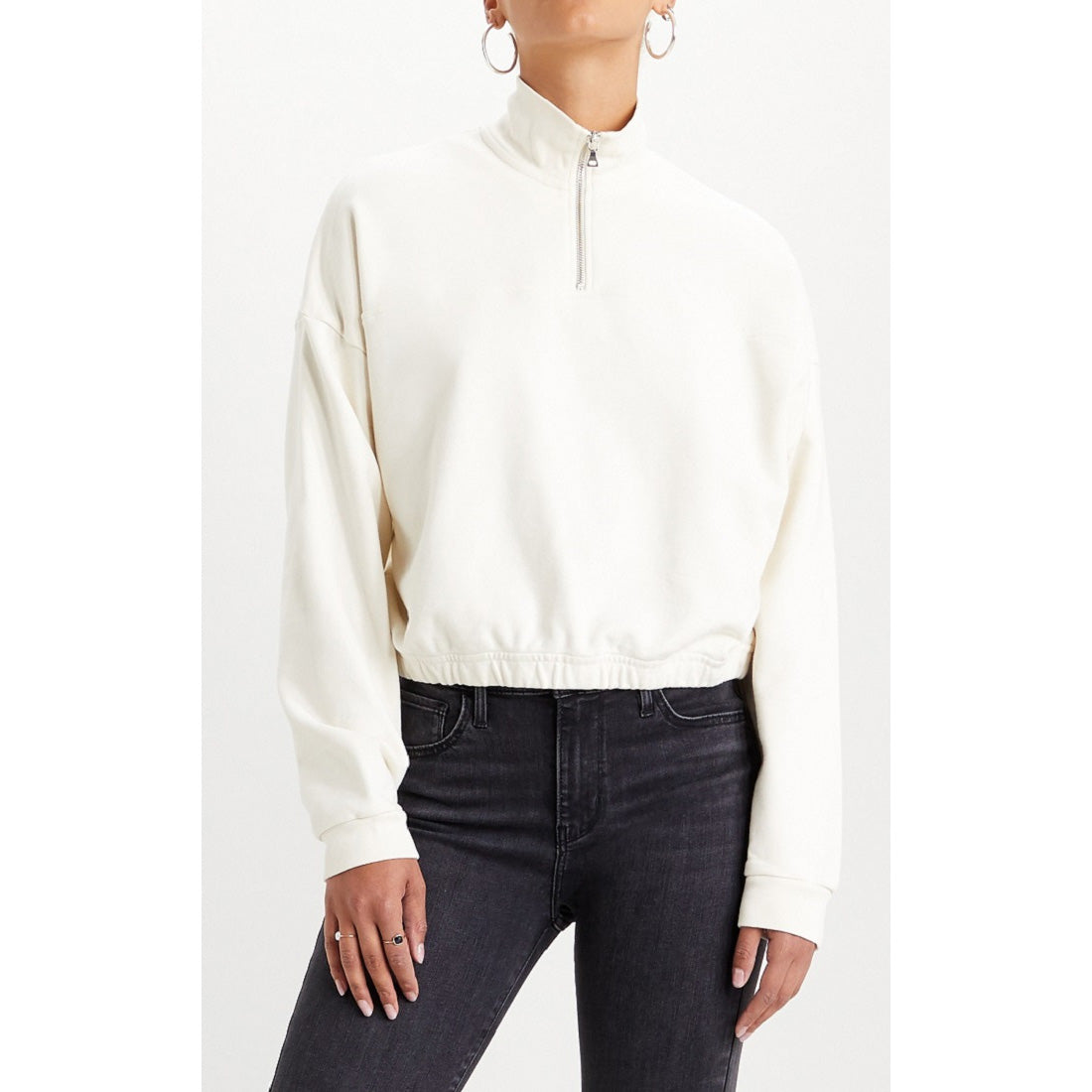 Levi's Pom Quarter Zip — available at Norwood