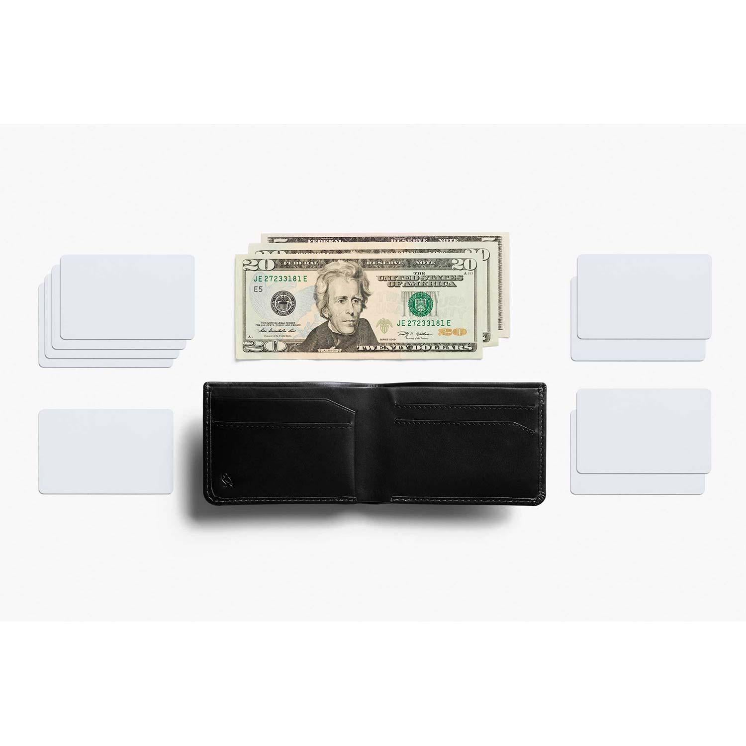 Bellroy The Low wallet, black — available at Norwood