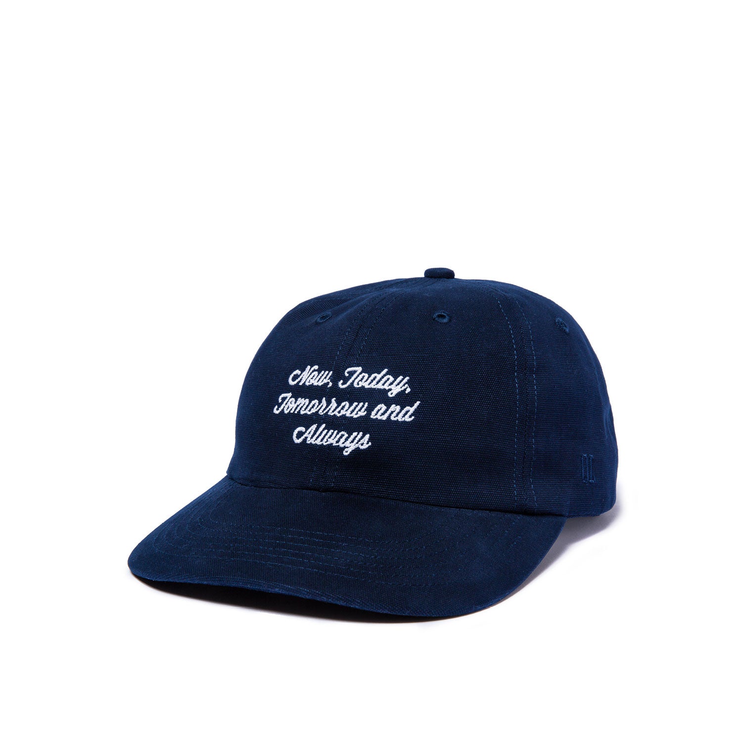 The Quiet Life Now Today Tomorrow polo hat, navy — available at Norwood