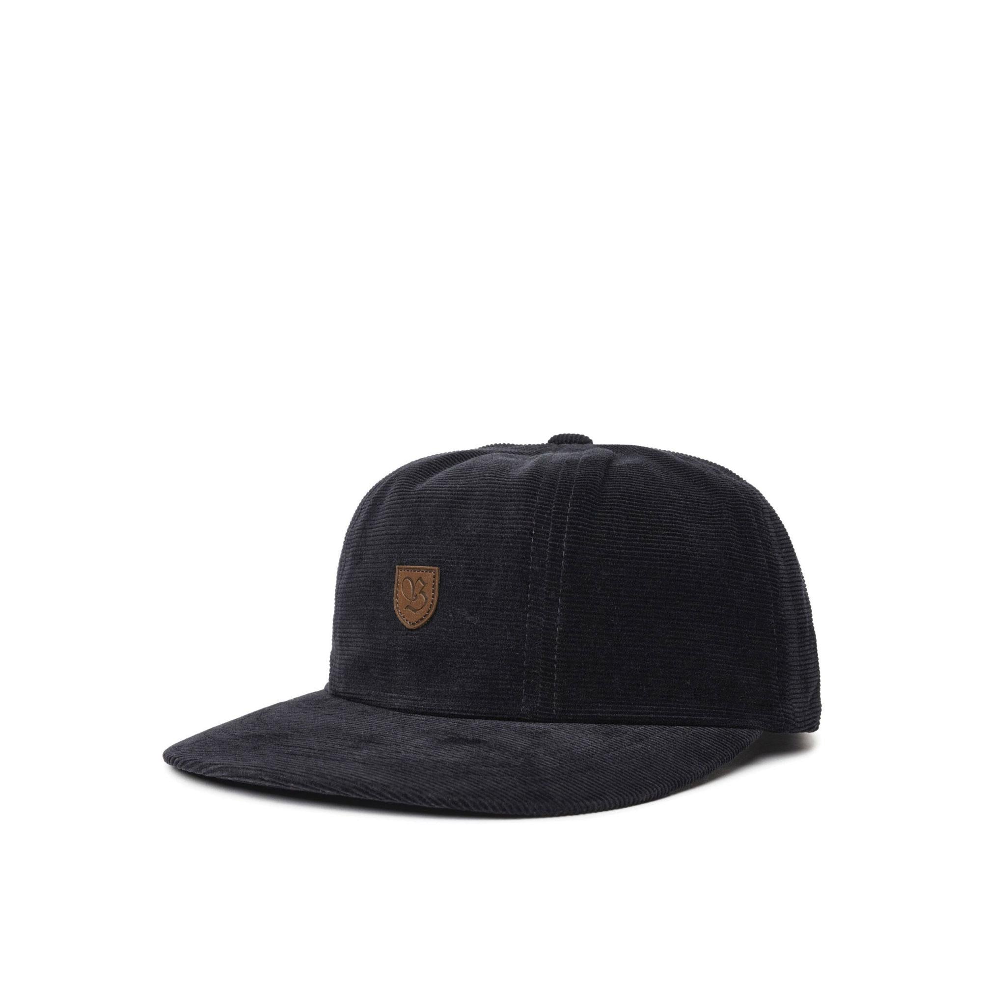 Brixton B-Shield III Cap, black cord — available at Norwood