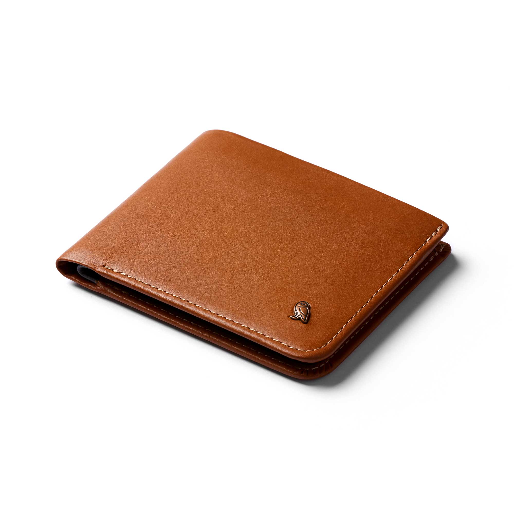Bellroy Hide & Seek Hi Wallet, Caramel — available at Norwood