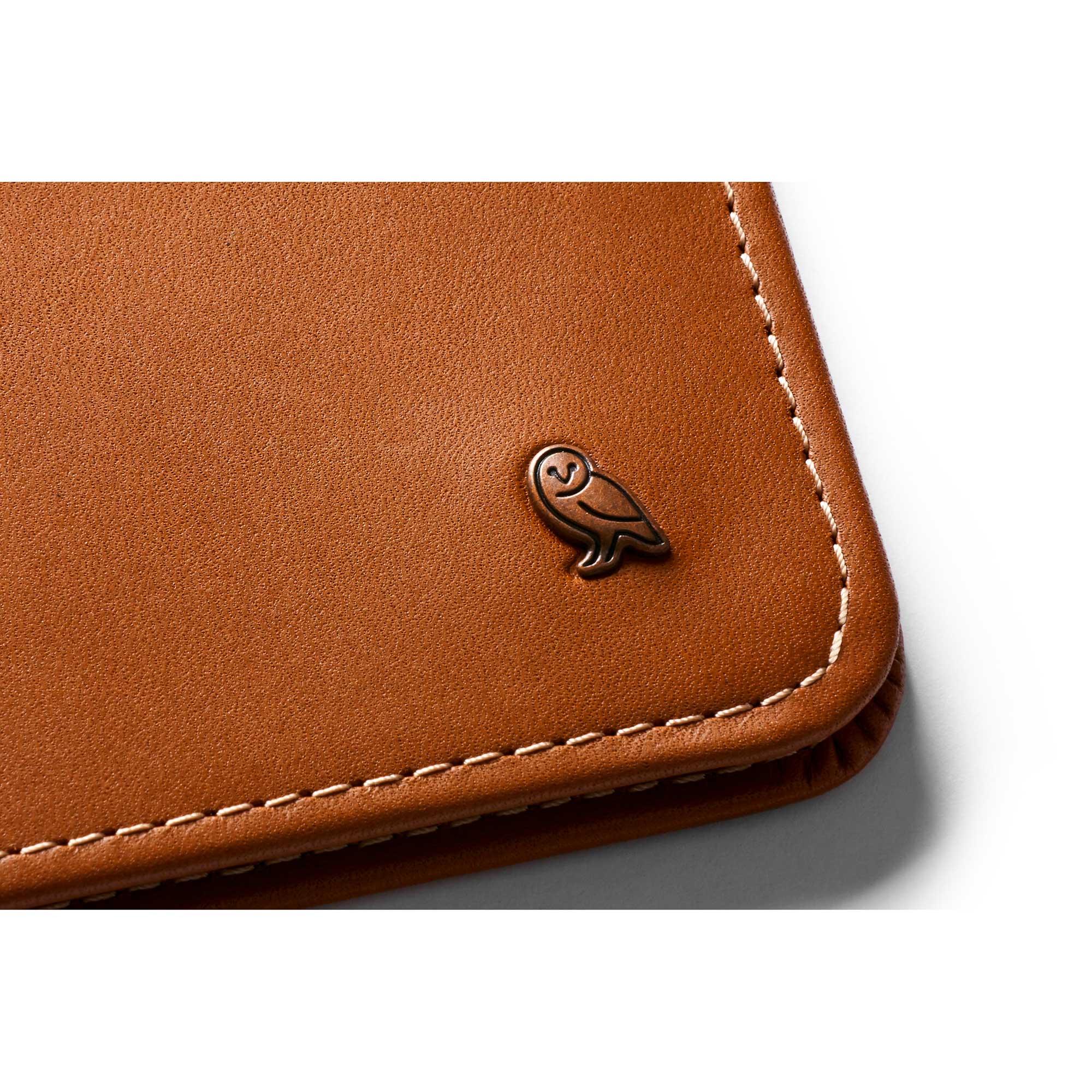 Bellroy Hide & Seek Hi Wallet, Caramel — available at Norwood