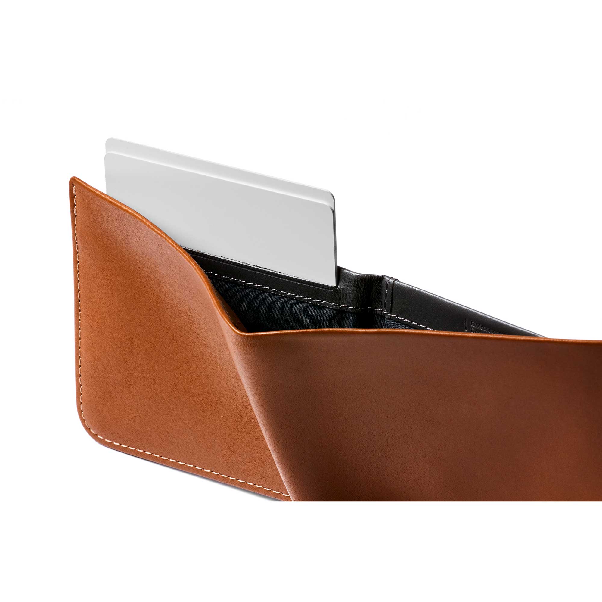 Bellroy Hide & Seek Hi Wallet, Caramel — available at Norwood