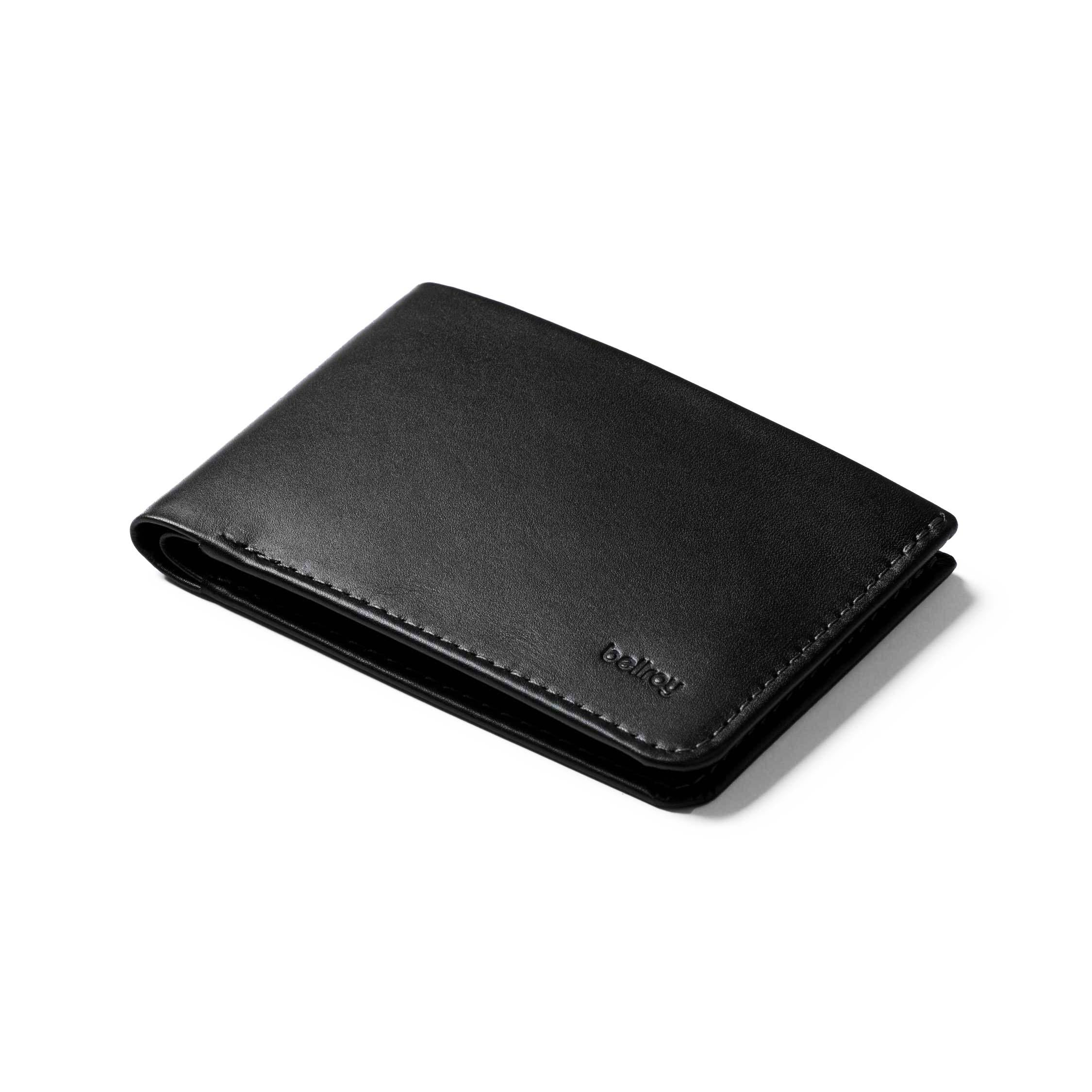 Bellroy The Low wallet, black — available at Norwood