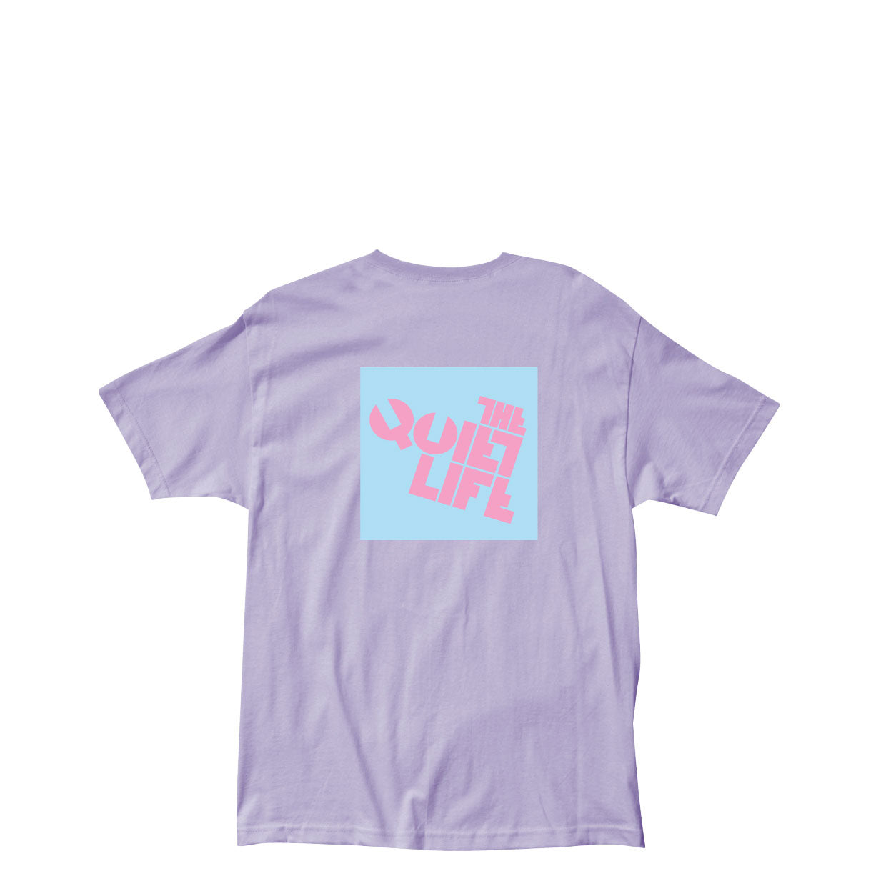 The Quiet Life Block logo premium tee — available at Norwood