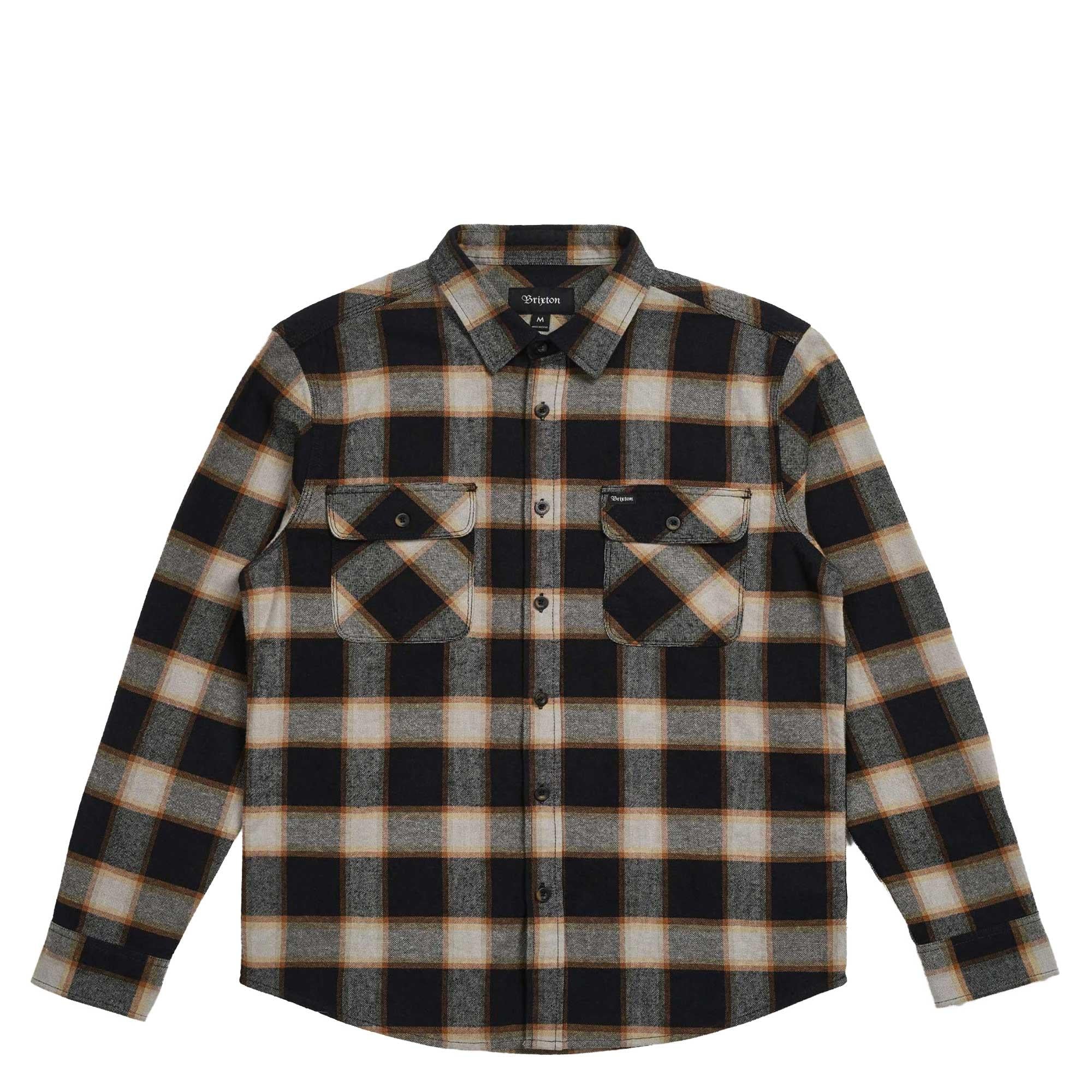 Brixton Bowery L/S Flannel — available at Norwood