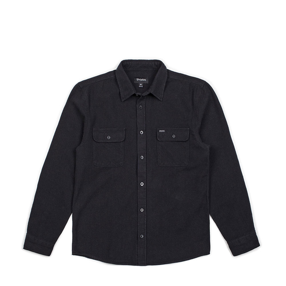 Brixton Bowery flannel — available at Norwood