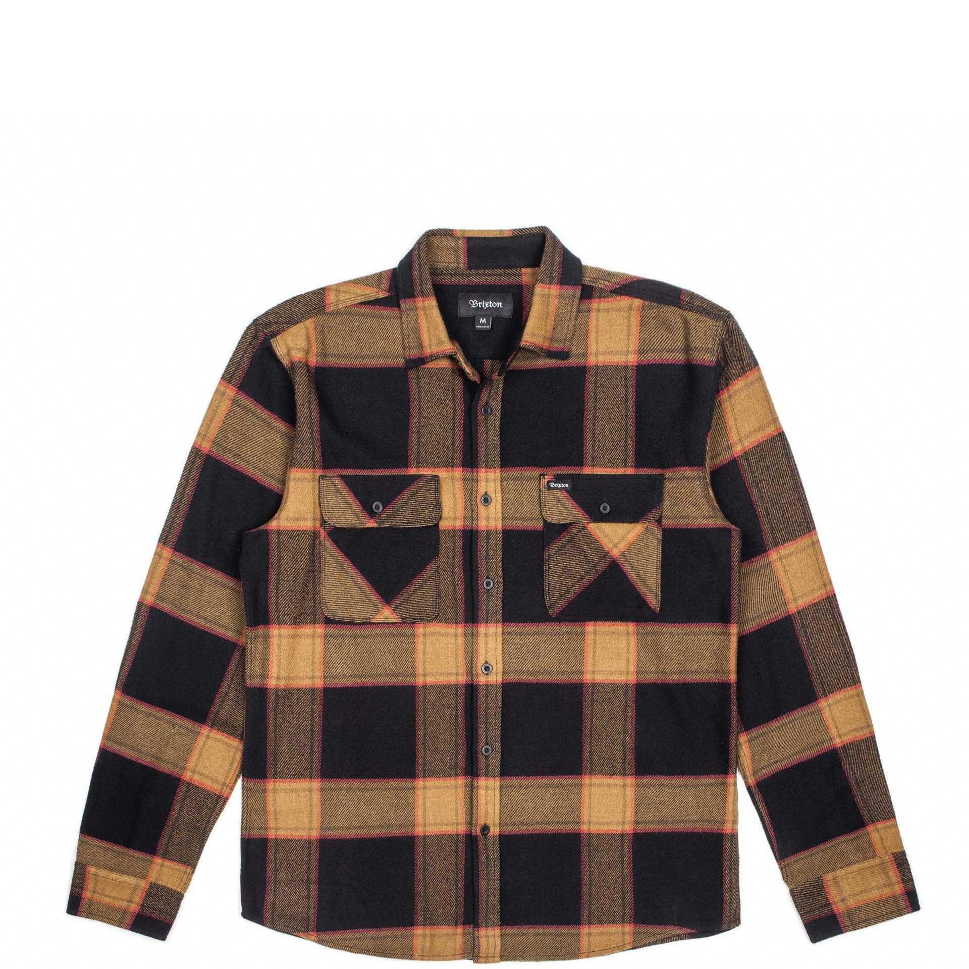 Brixton Bowery L/S Flannel — available at Norwood