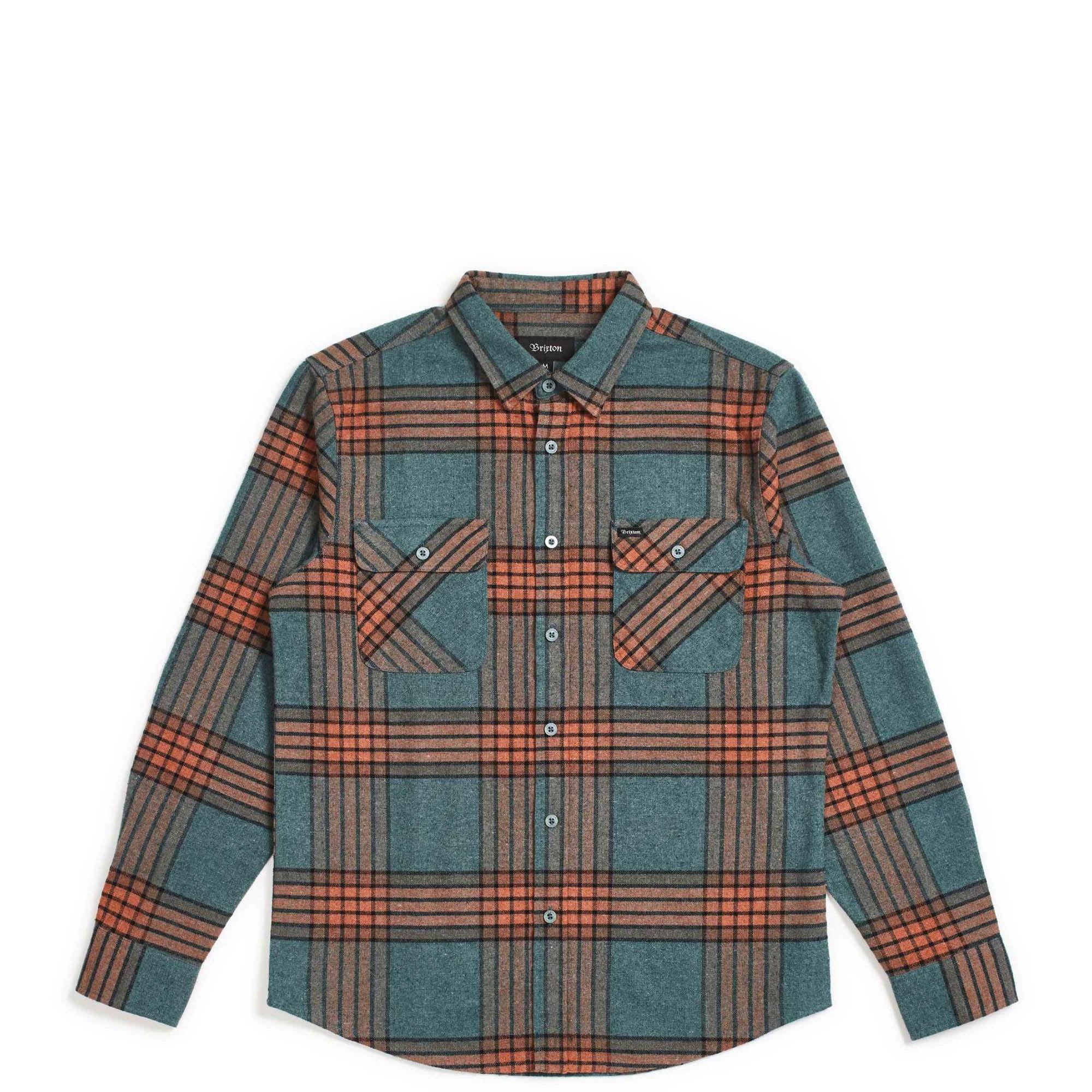 Brixton Bowery L/S Flannel — available at Norwood