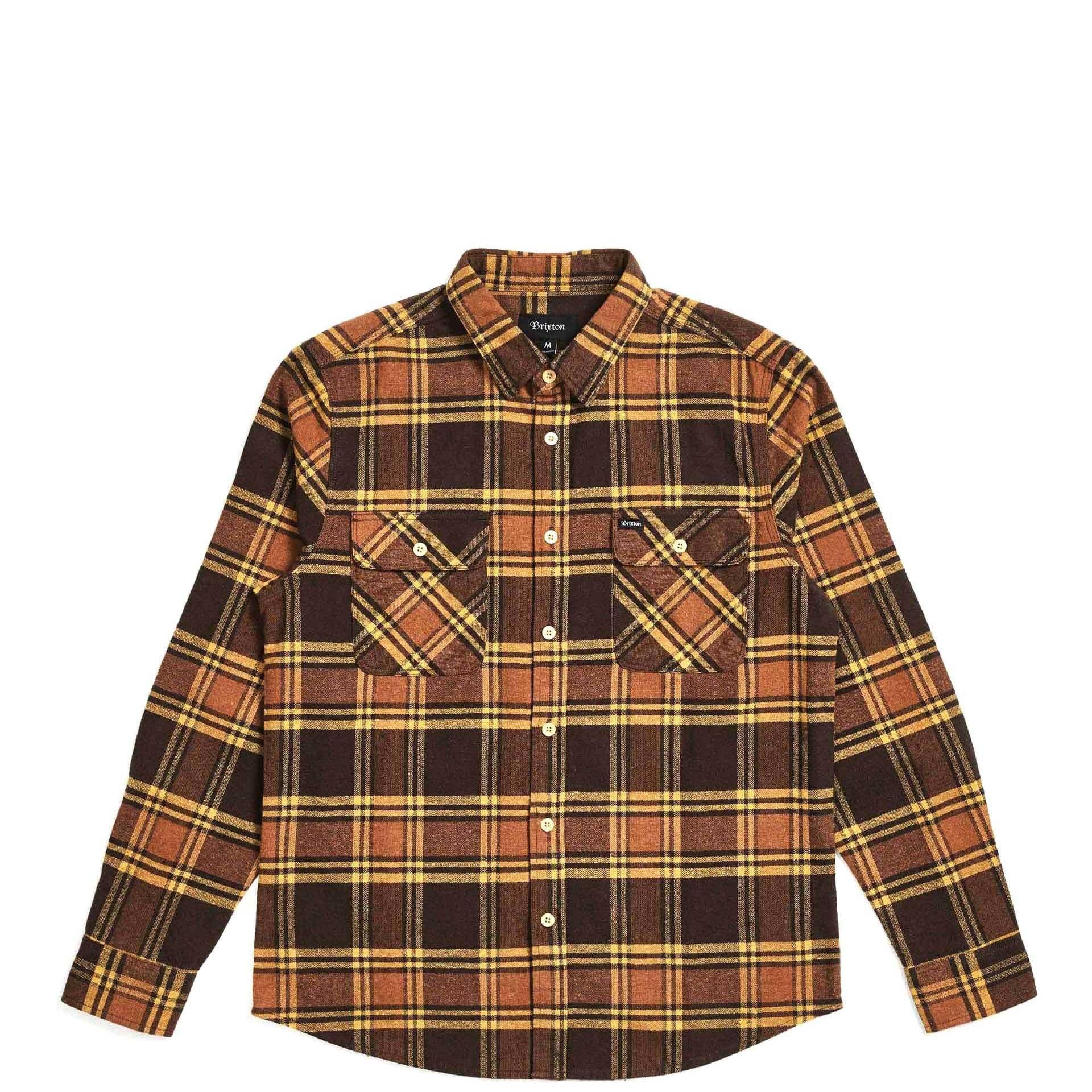 Brixton Bowery L/S Flannel — available at Norwood