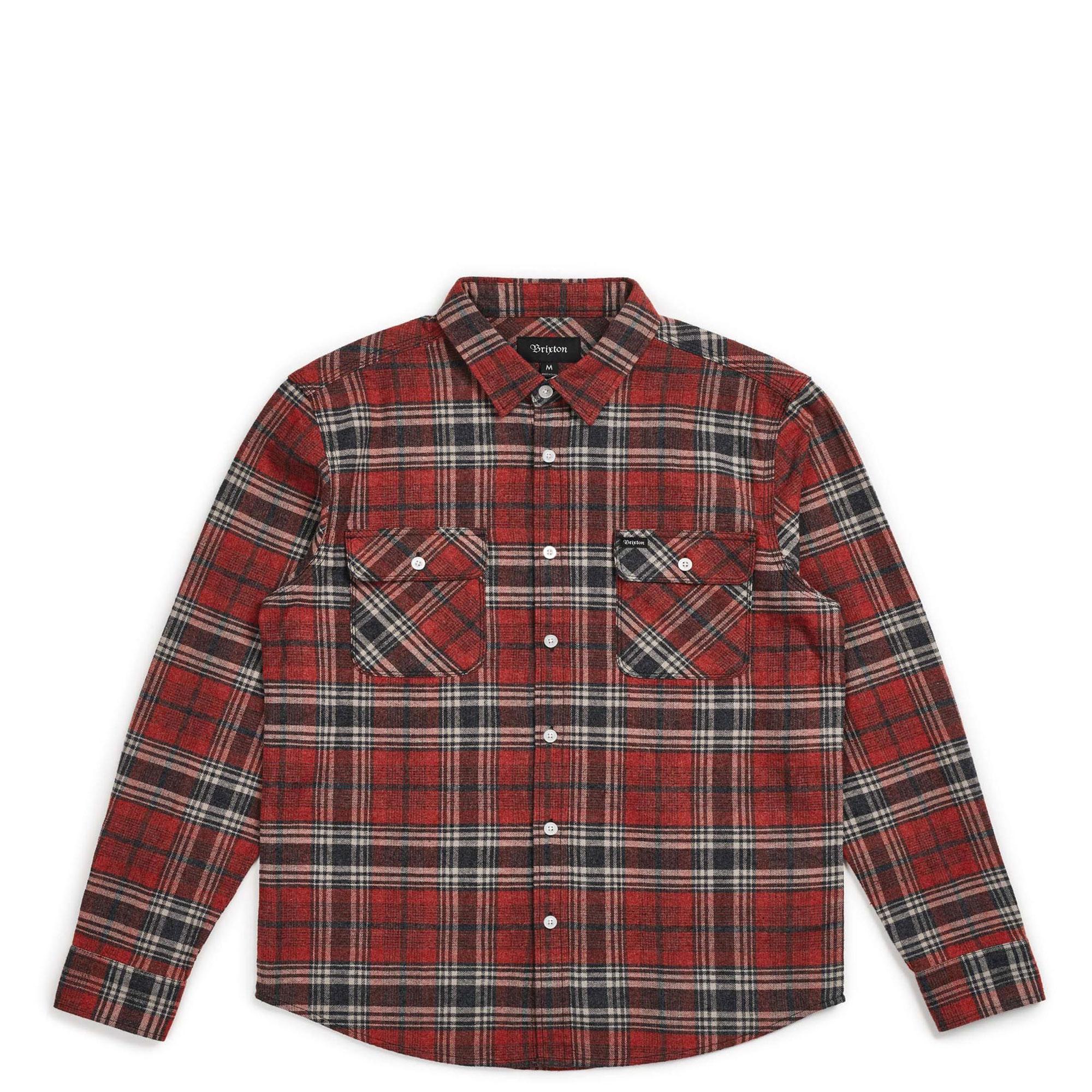 Brixton Bowery L/S Flannel — available at Norwood