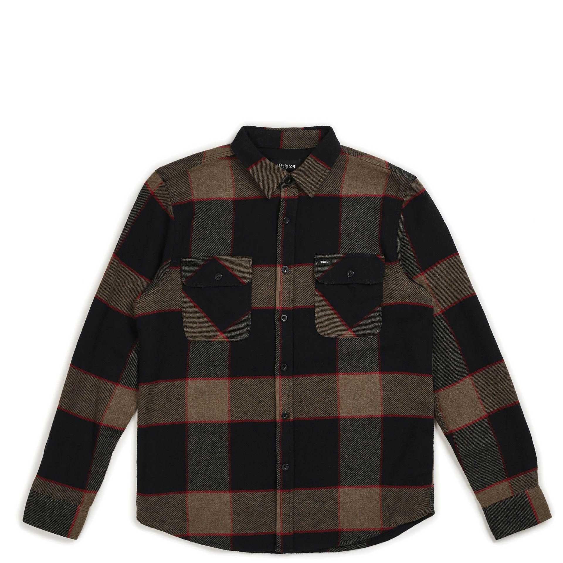 Brixton Bowery L/S Flannel — available at Norwood