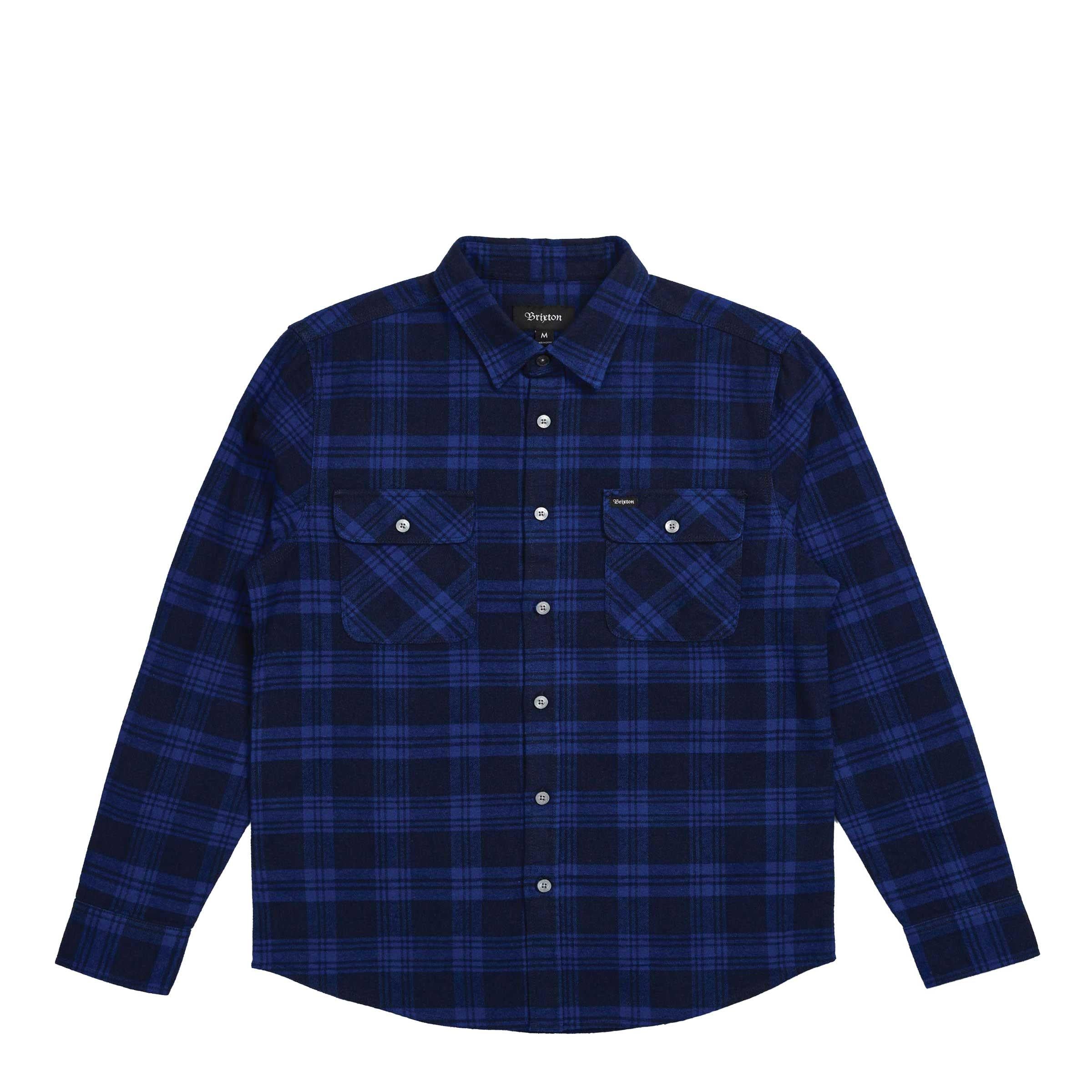 Brixton Bowery L/S Flannel — available at Norwood