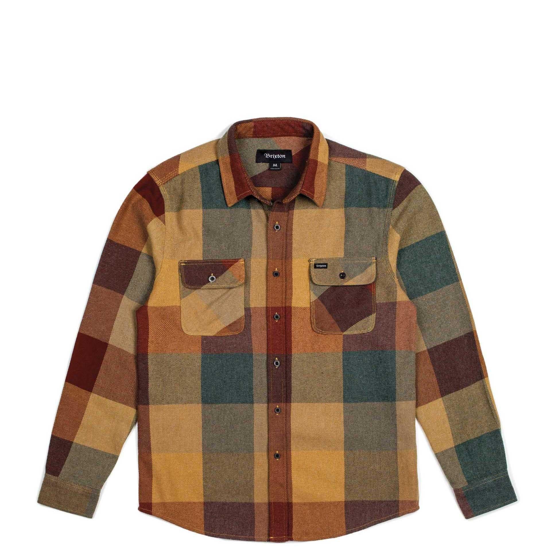 Brixton Bowery L/S Flannel — available at Norwood