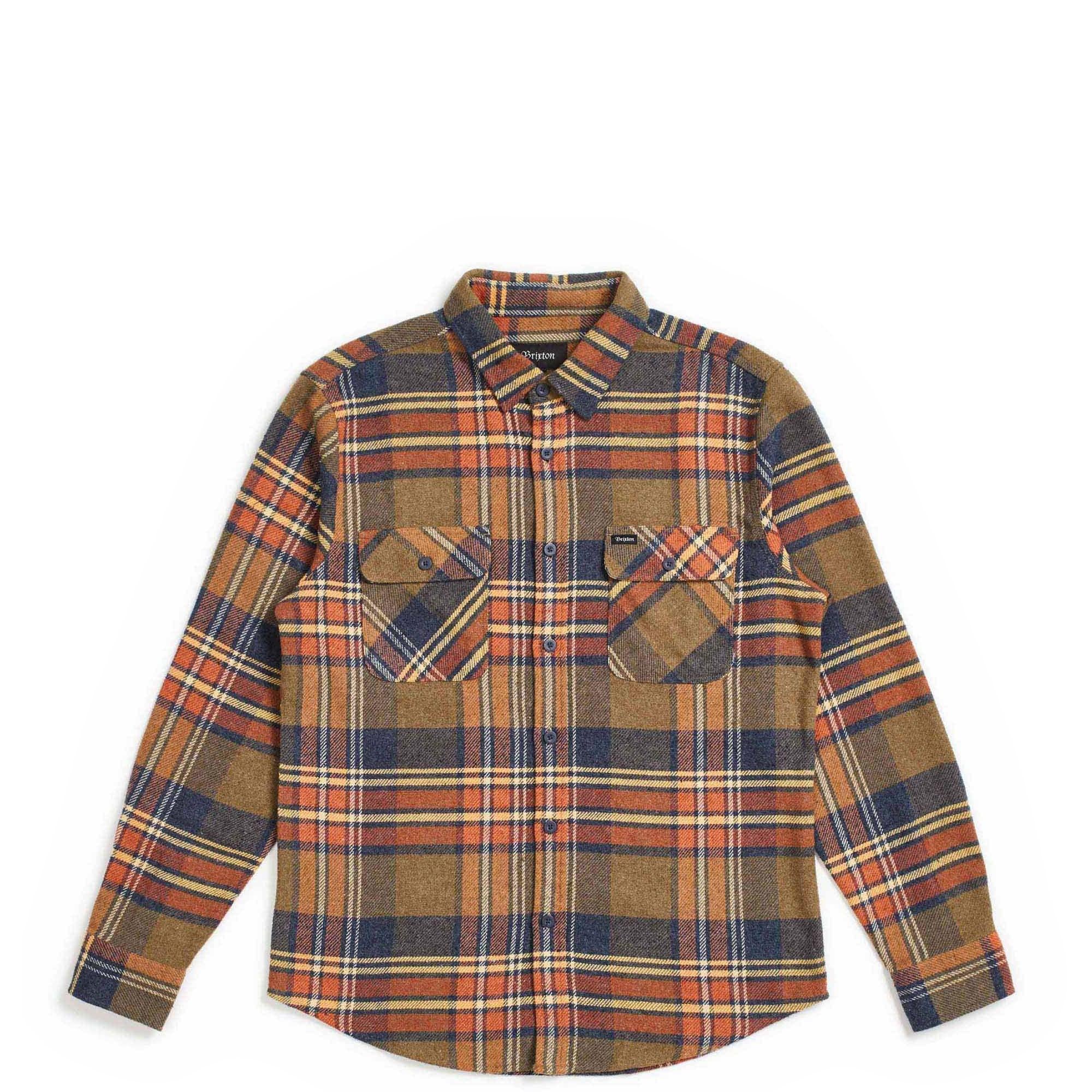 Brixton Bowery L/S Flannel — available at Norwood