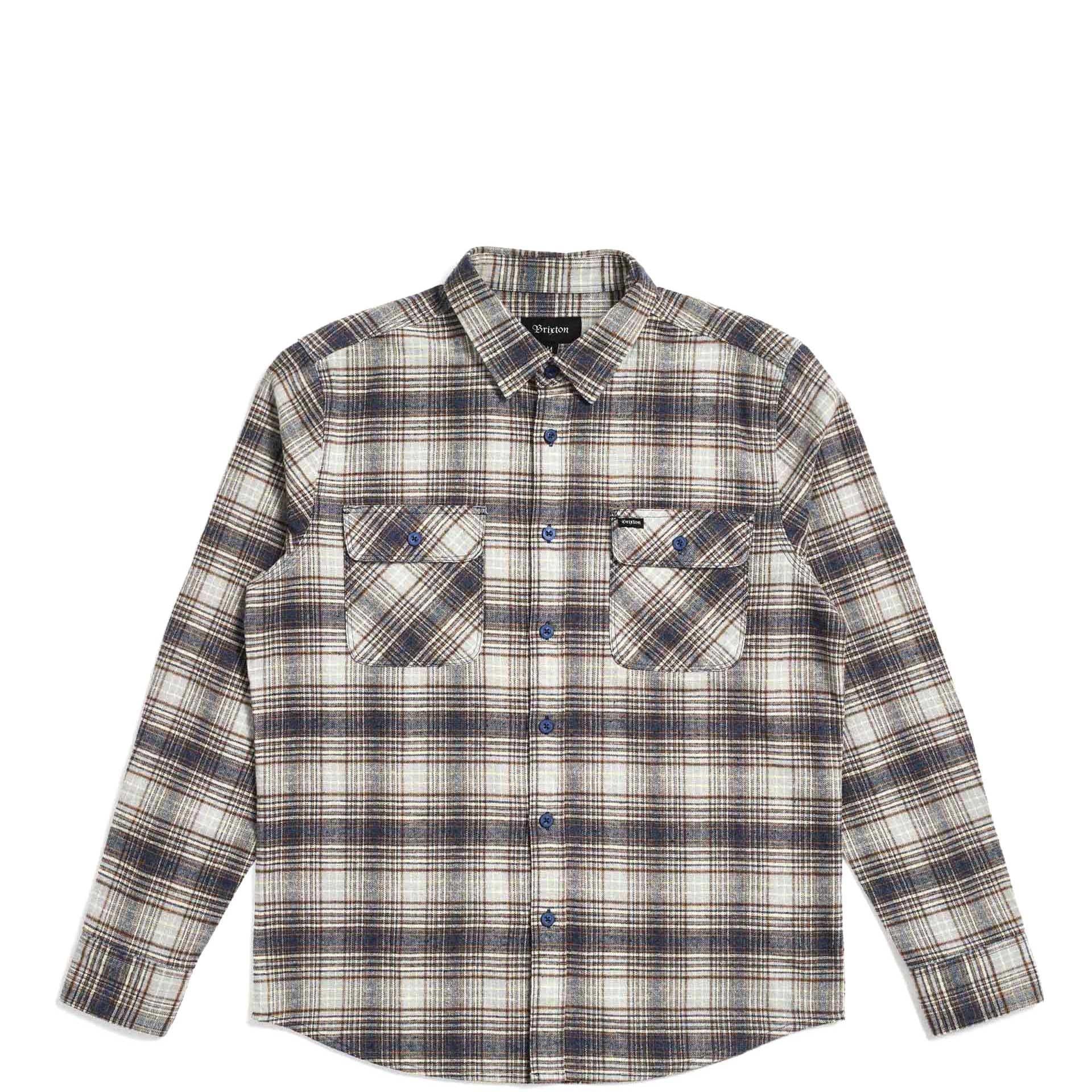 Brixton Bowery L/S Flannel — available at Norwood
