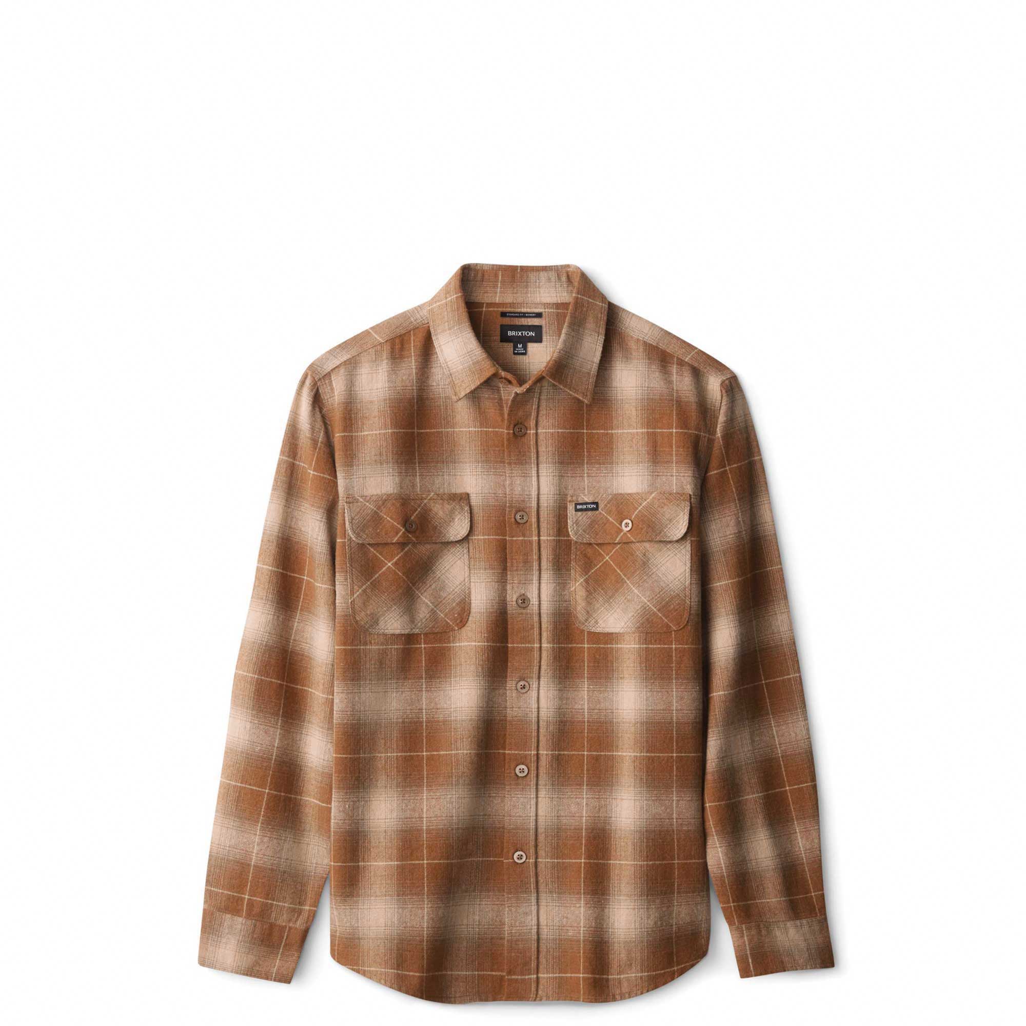 Brixton Bowery L/S Flannel — available at Norwood
