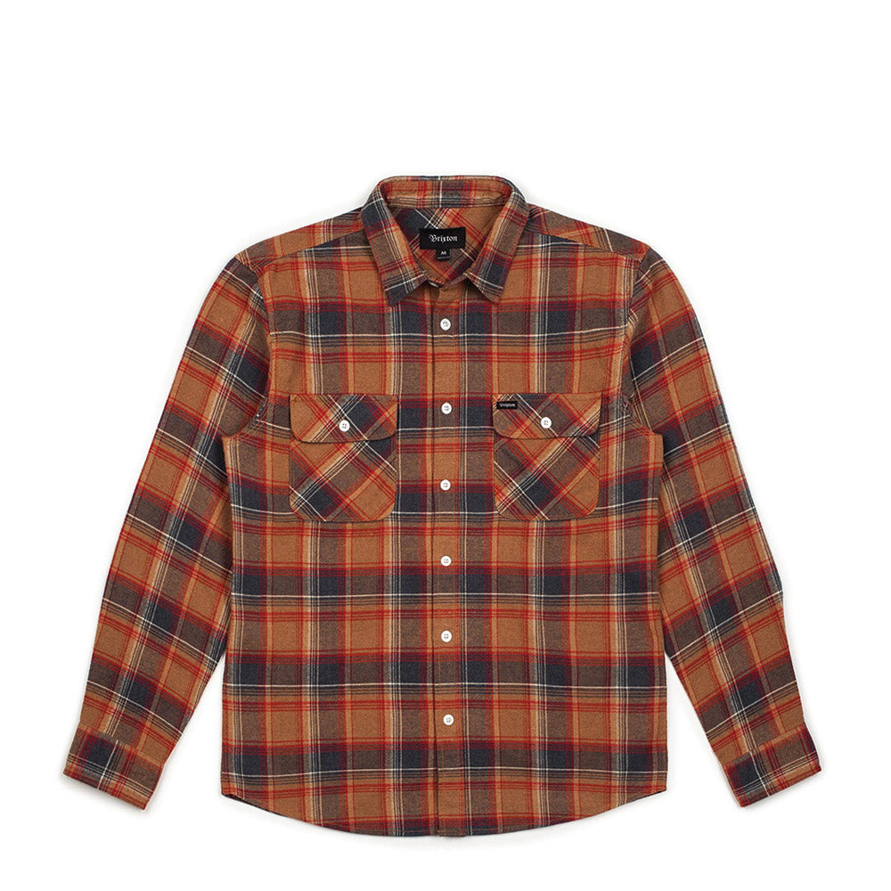 Brixton Bowery flannel — available at Norwood