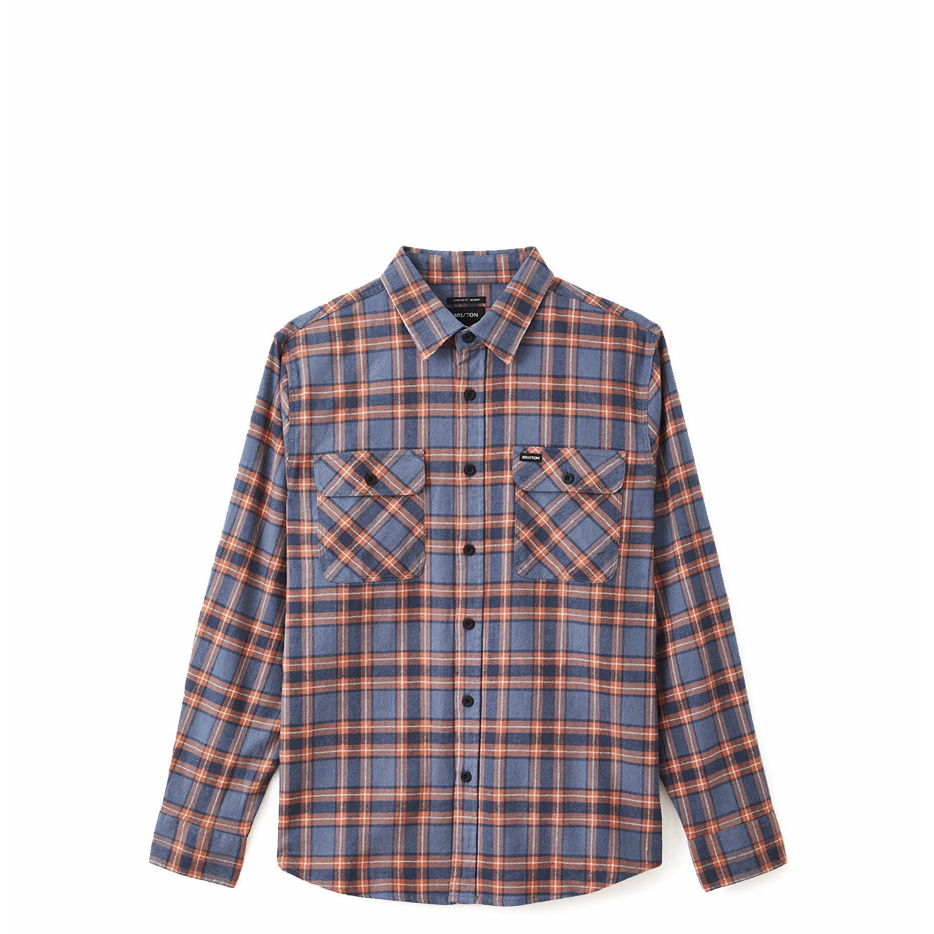 Brixton Bowery Stretch L/S X Flannel — available at Norwood