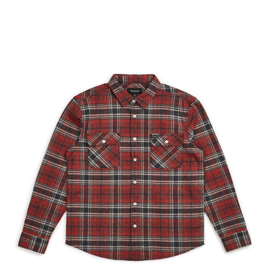 Brixton Bowery L/S Flannel — available at Norwood