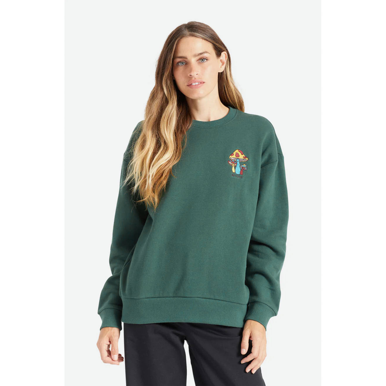 Brixton Womens Only Good Vibes Crew — available at Norwood