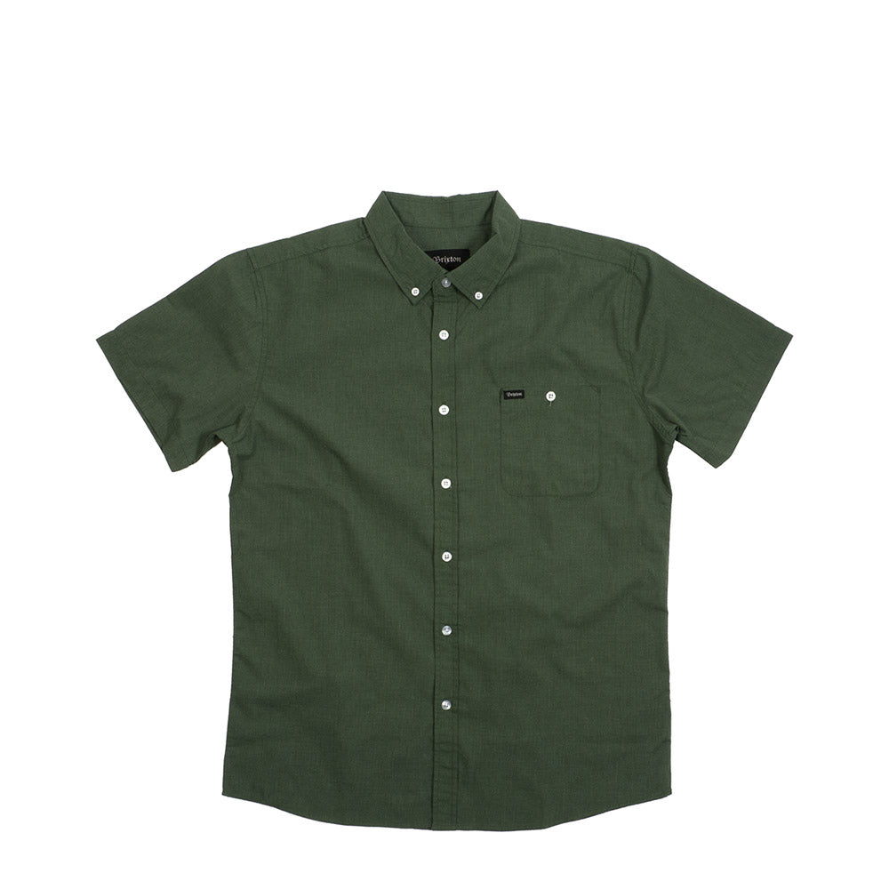 Brixton Central s/s woven shirt — available at Norwood