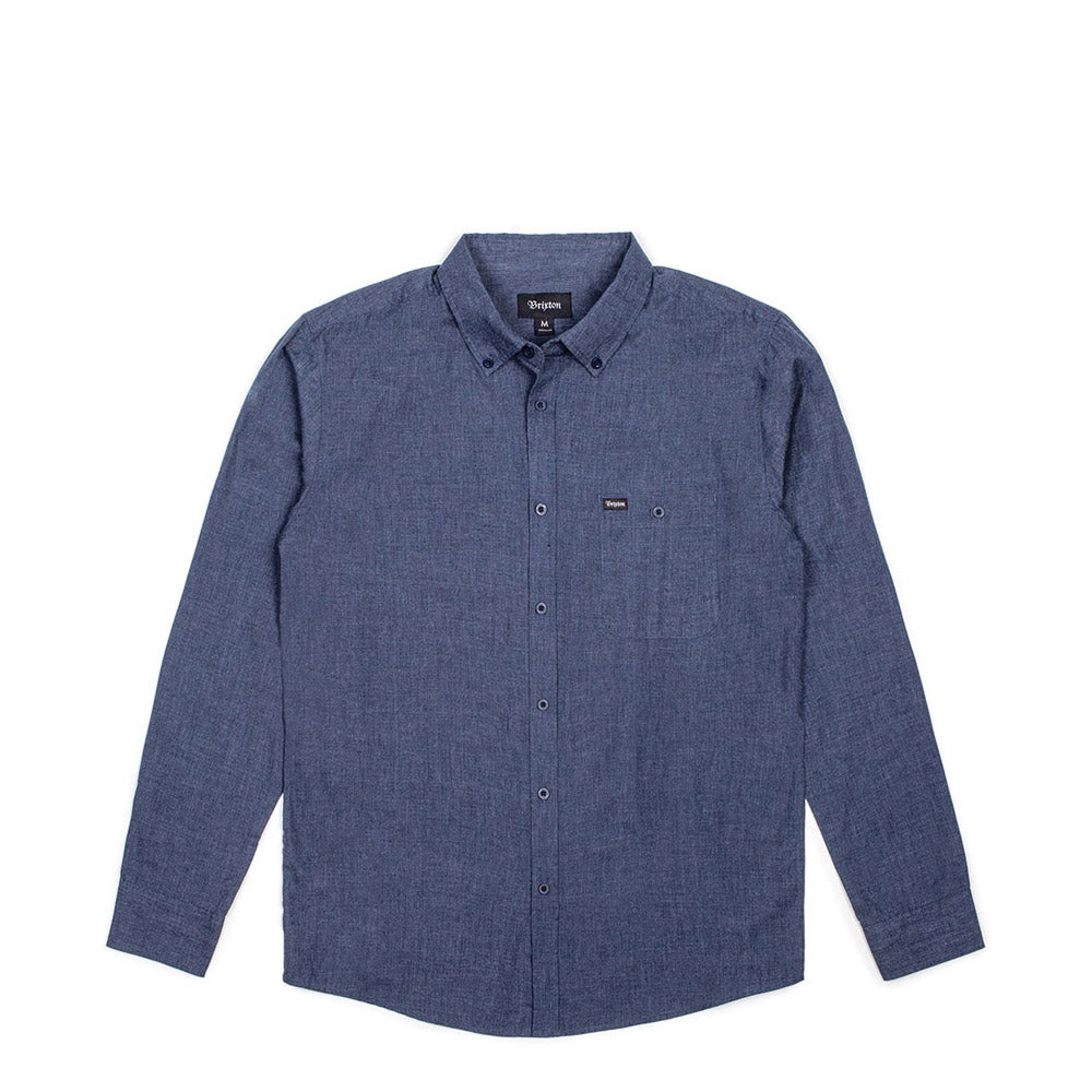 Brixton Central L/S Shirt — available at Norwood