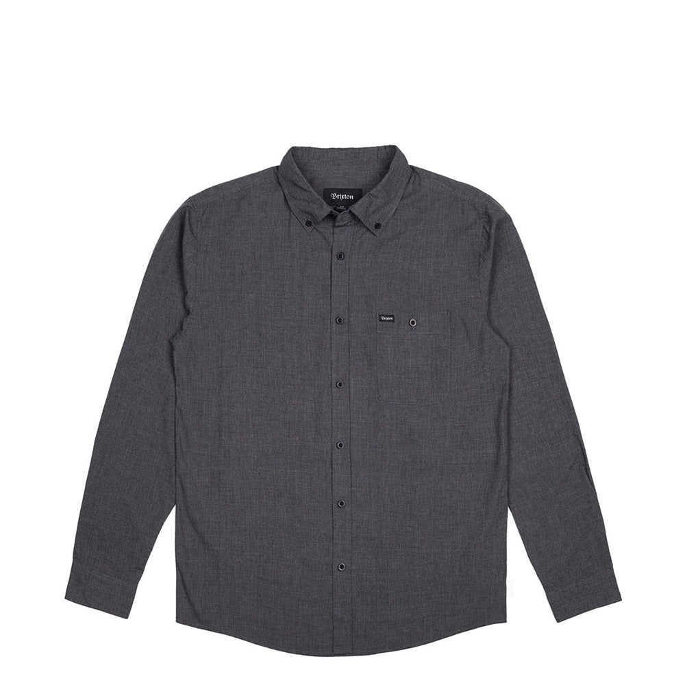 Brixton Central L/S Shirt — available at Norwood