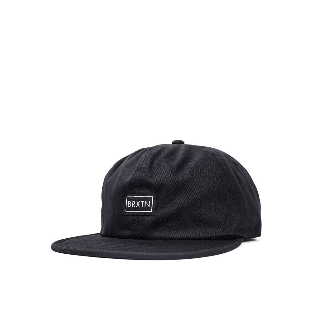 Brixton Jonas Cap, Black — available at Norwood