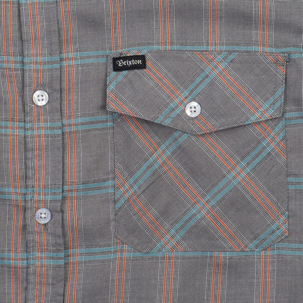 Brixton Memphis L/S Woven Shirt — available at Norwood