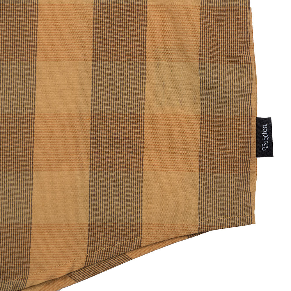 Brixton Branson woven s/s shirt — available at Norwood