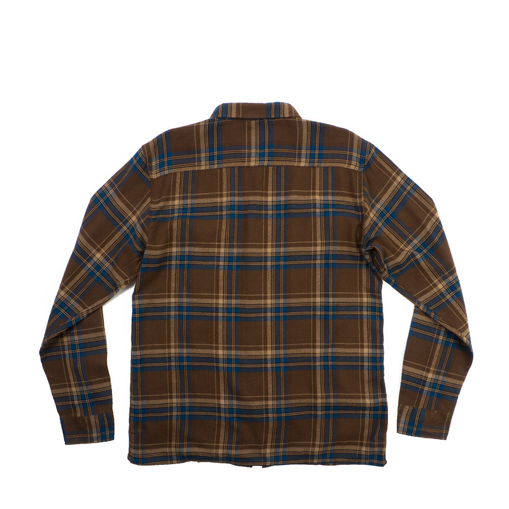 Brixton Archie L/S Flannel — available at Norwood