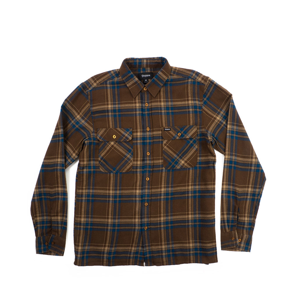 Brixton Archie L/S Flannel — available at Norwood