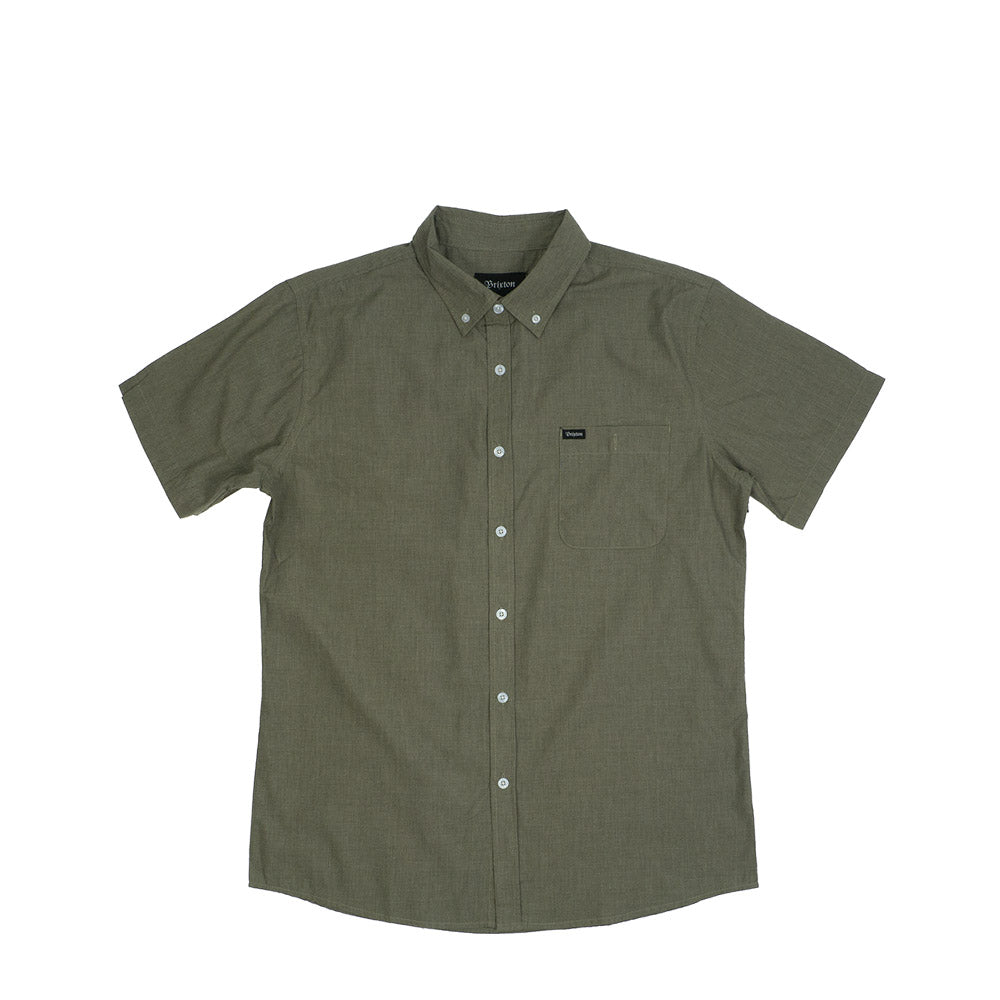 Brixton Central s/s woven shirt — available at Norwood