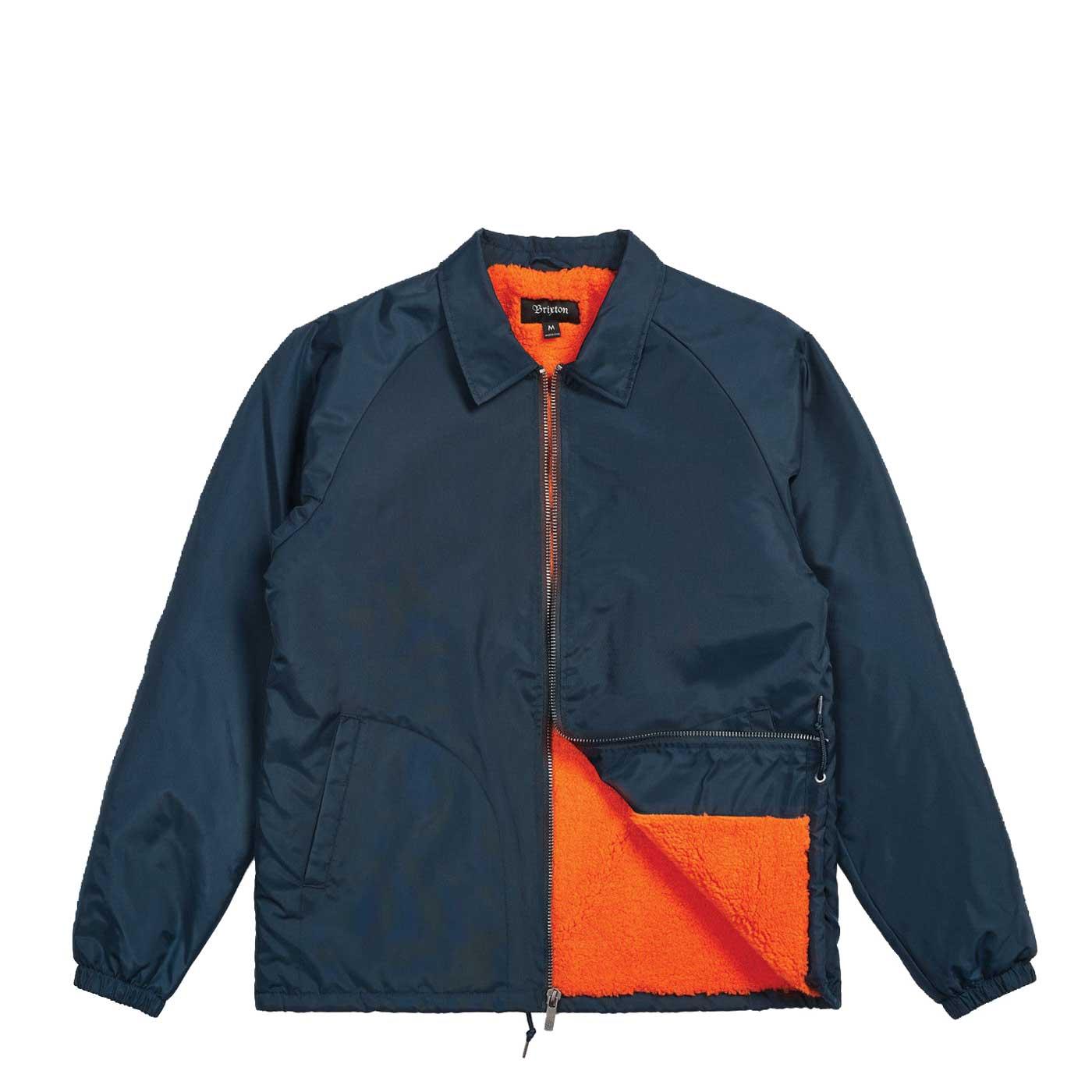 Brixton Claxton collar Sherpa jacket — available at Norwood