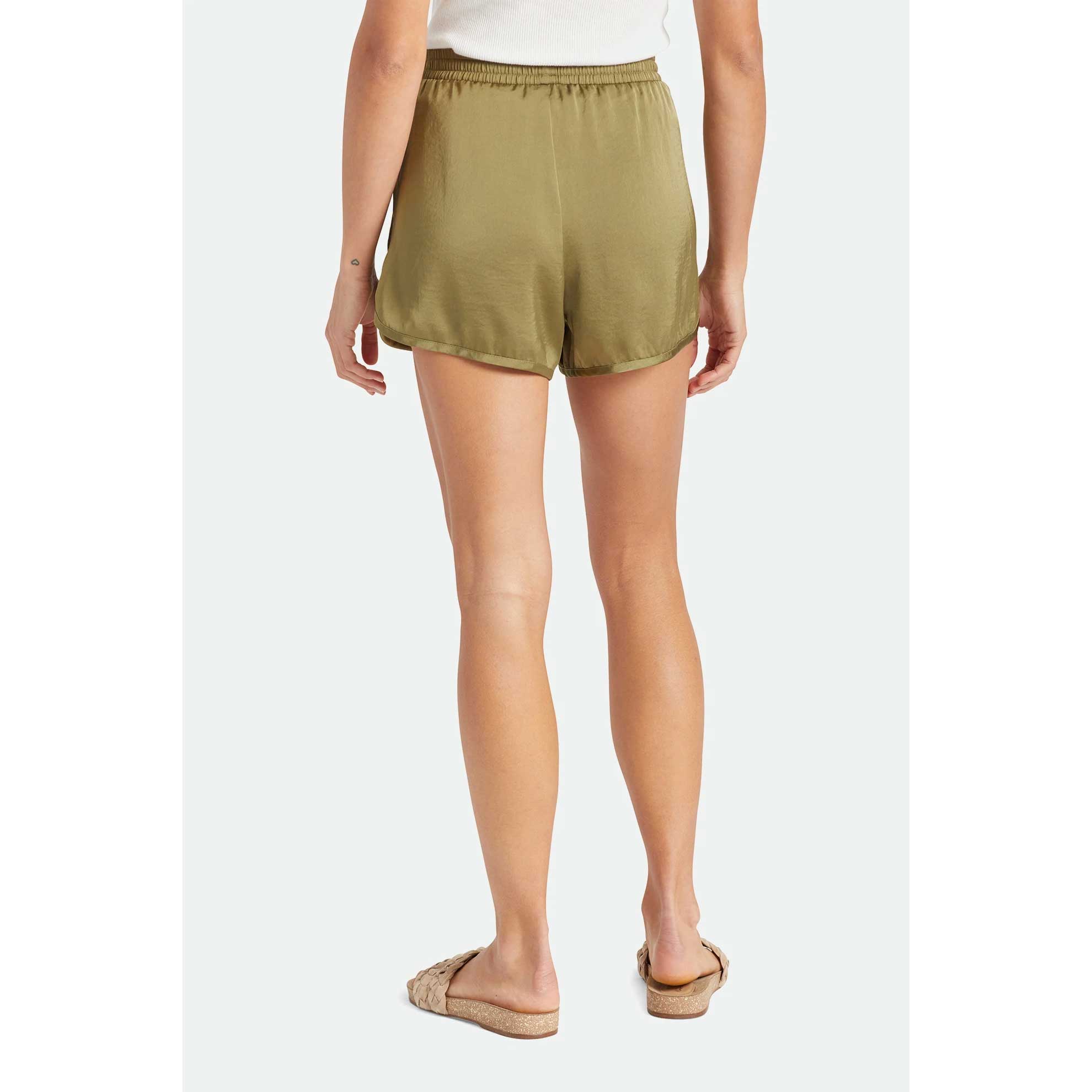 Brixton Womens Flight Runner Short — available at Norwood