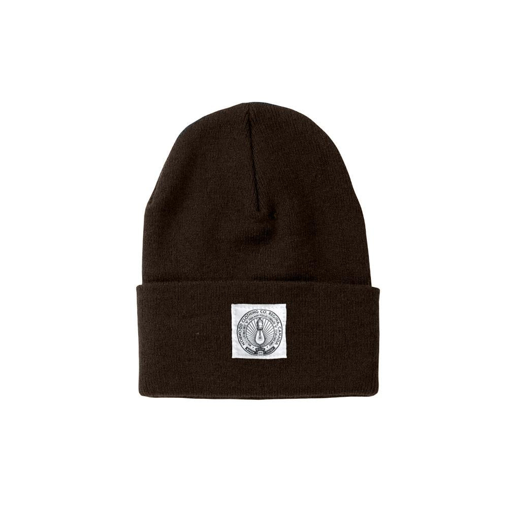 Norwood Light Bulb premium toque, chocolate — available at Norwood