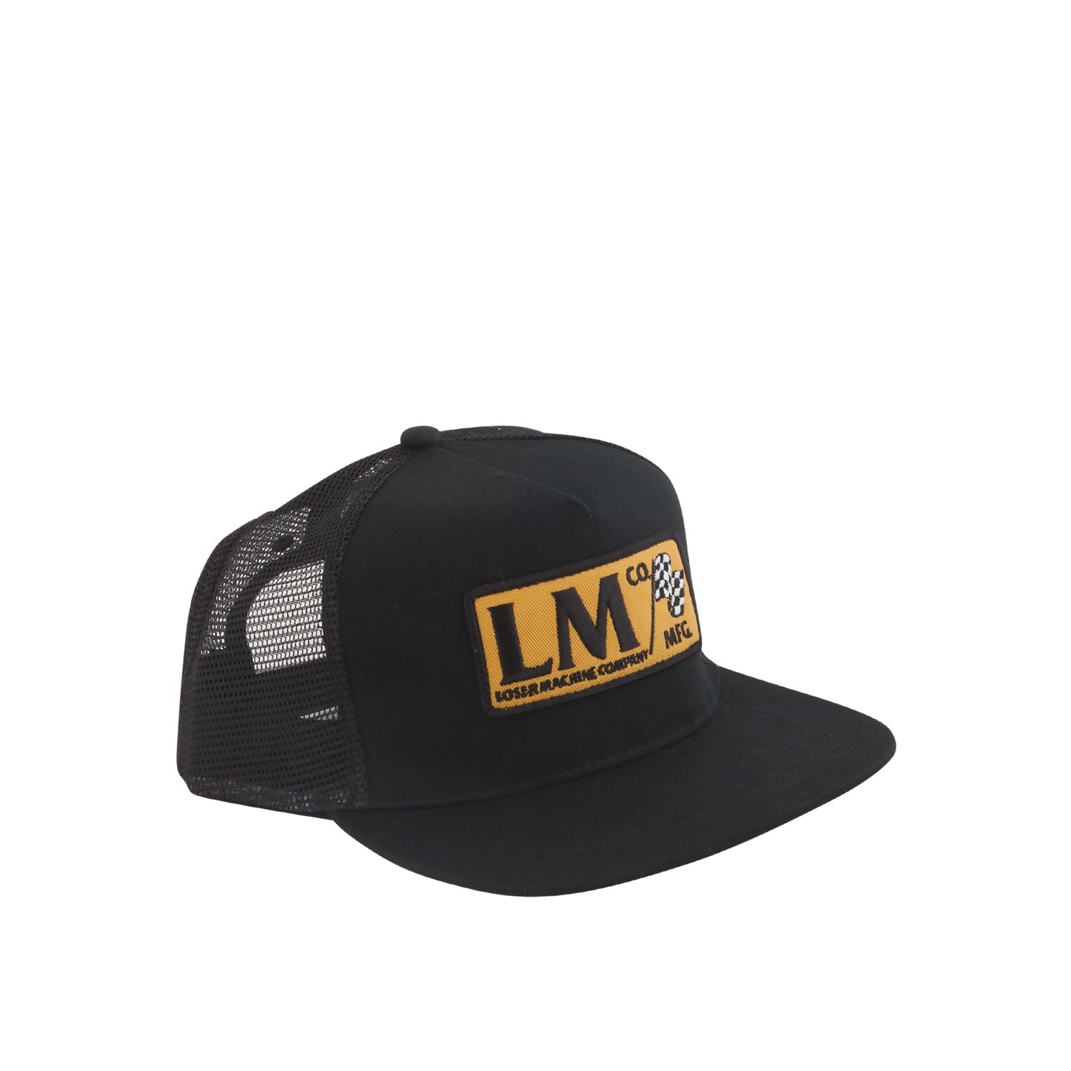 Loser Machine Butterfield Trucker Hat, black — available at Norwood