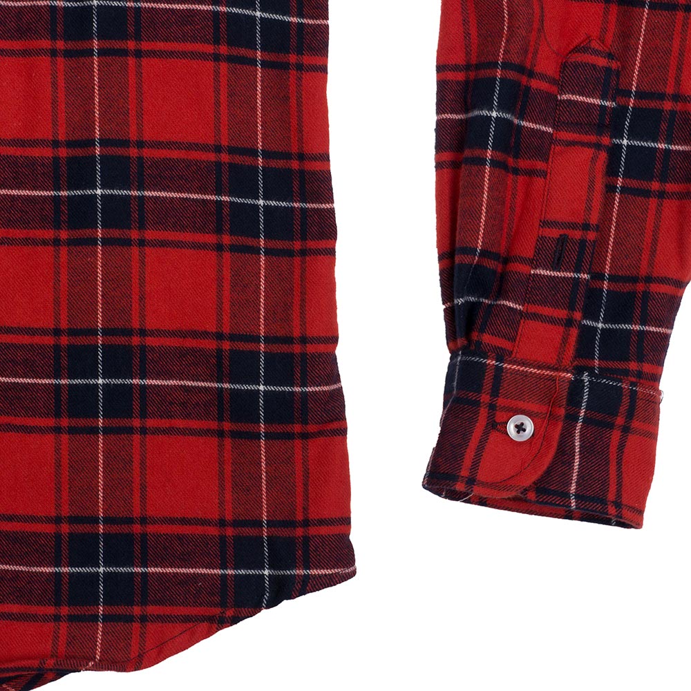 Bon Vivant Woven Twill Brushed Plaid Shirt — available at Norwood